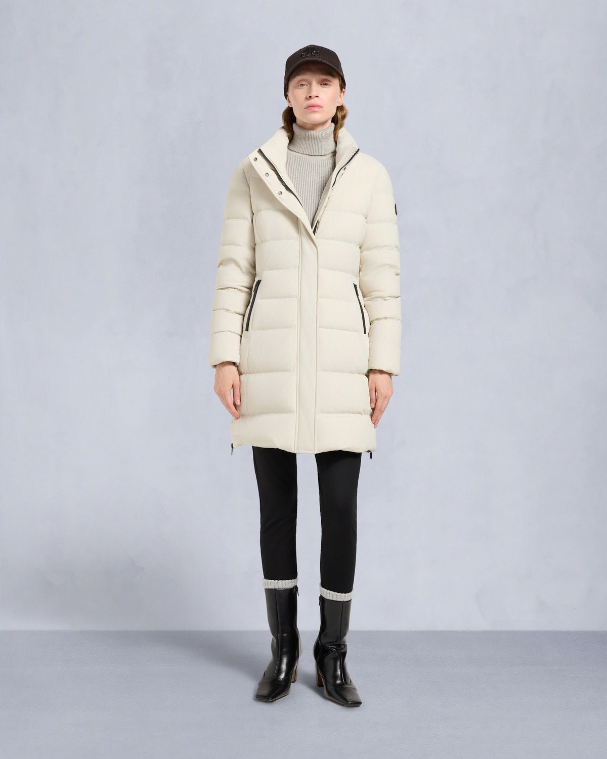 MOOSE KNUCKLES - WATERSHED SHEARLING PARKA - M34LP228S - Boutique Bubbles
