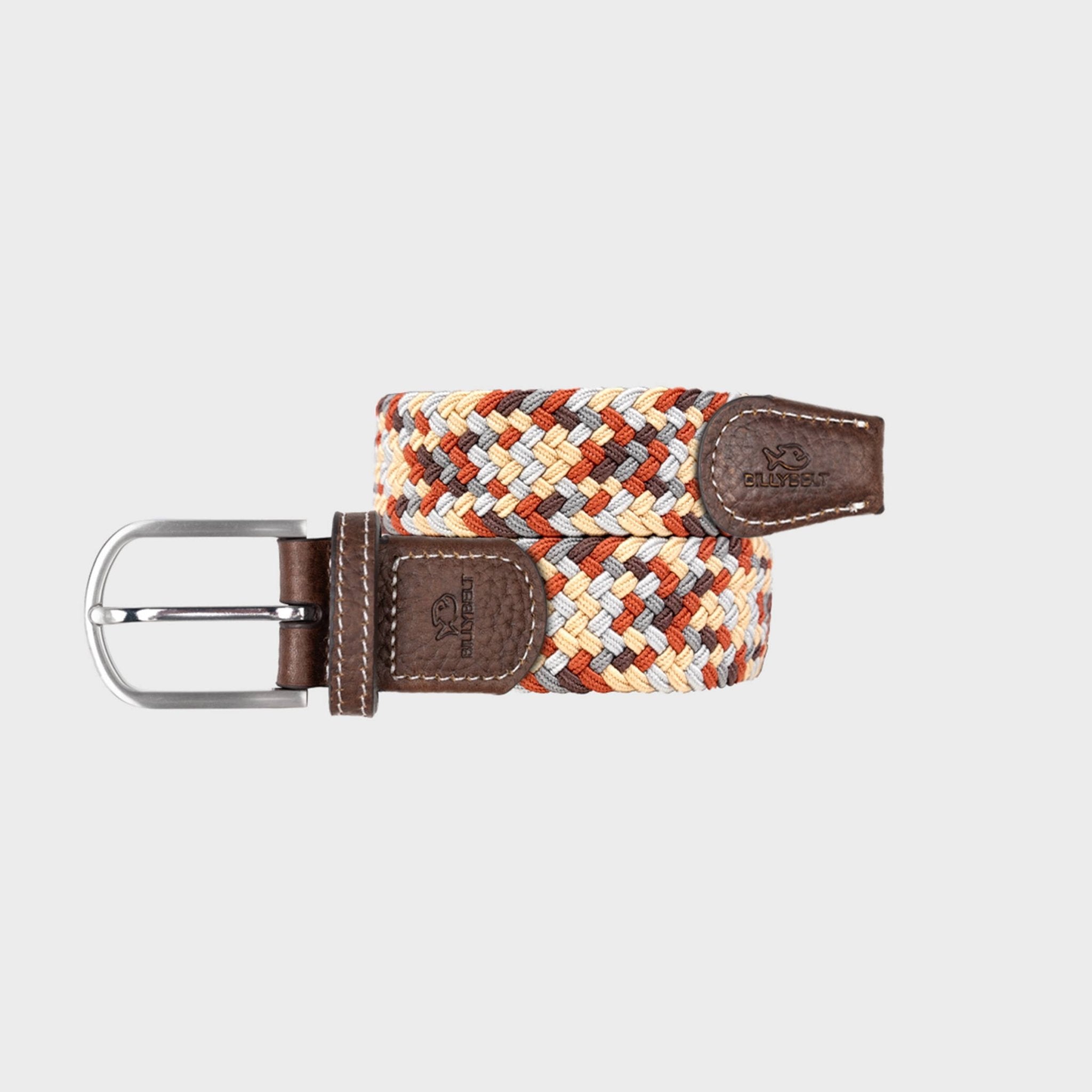 Multicolored elastic braided belt - Sedona - Boutique Bubbles