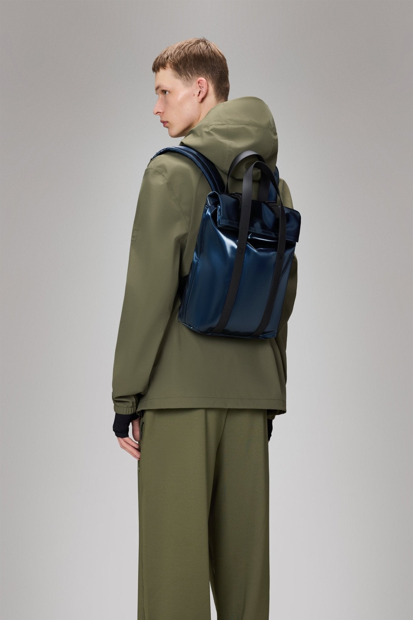 RAINS - 2 Way Tote Backpack Mini W3 - Boutique Bubbles