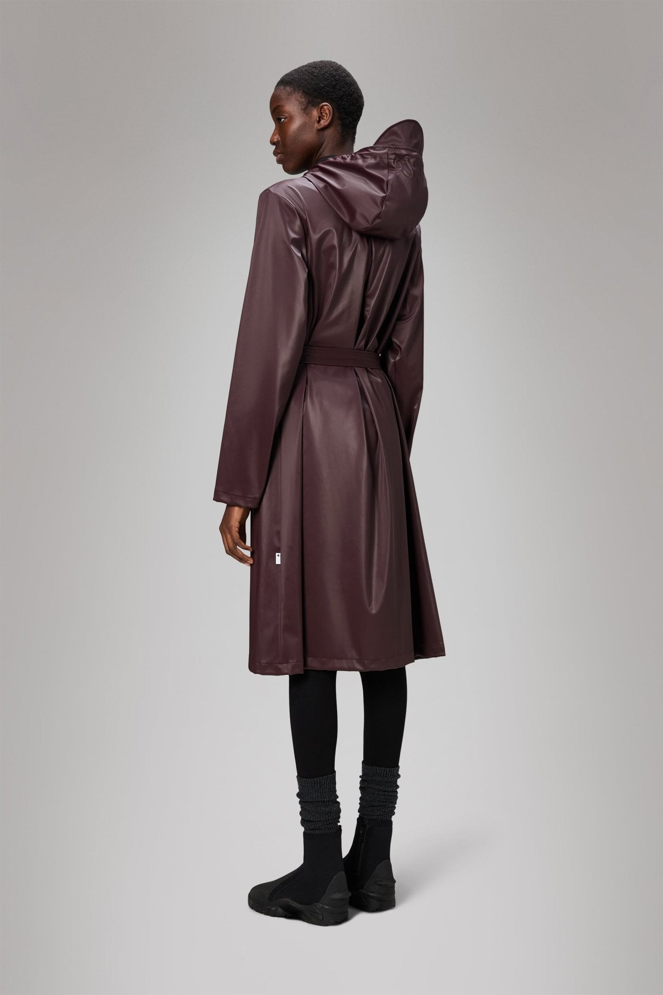 RAINS A - LINE Longer W Jacket W3 - Boutique Bubbles