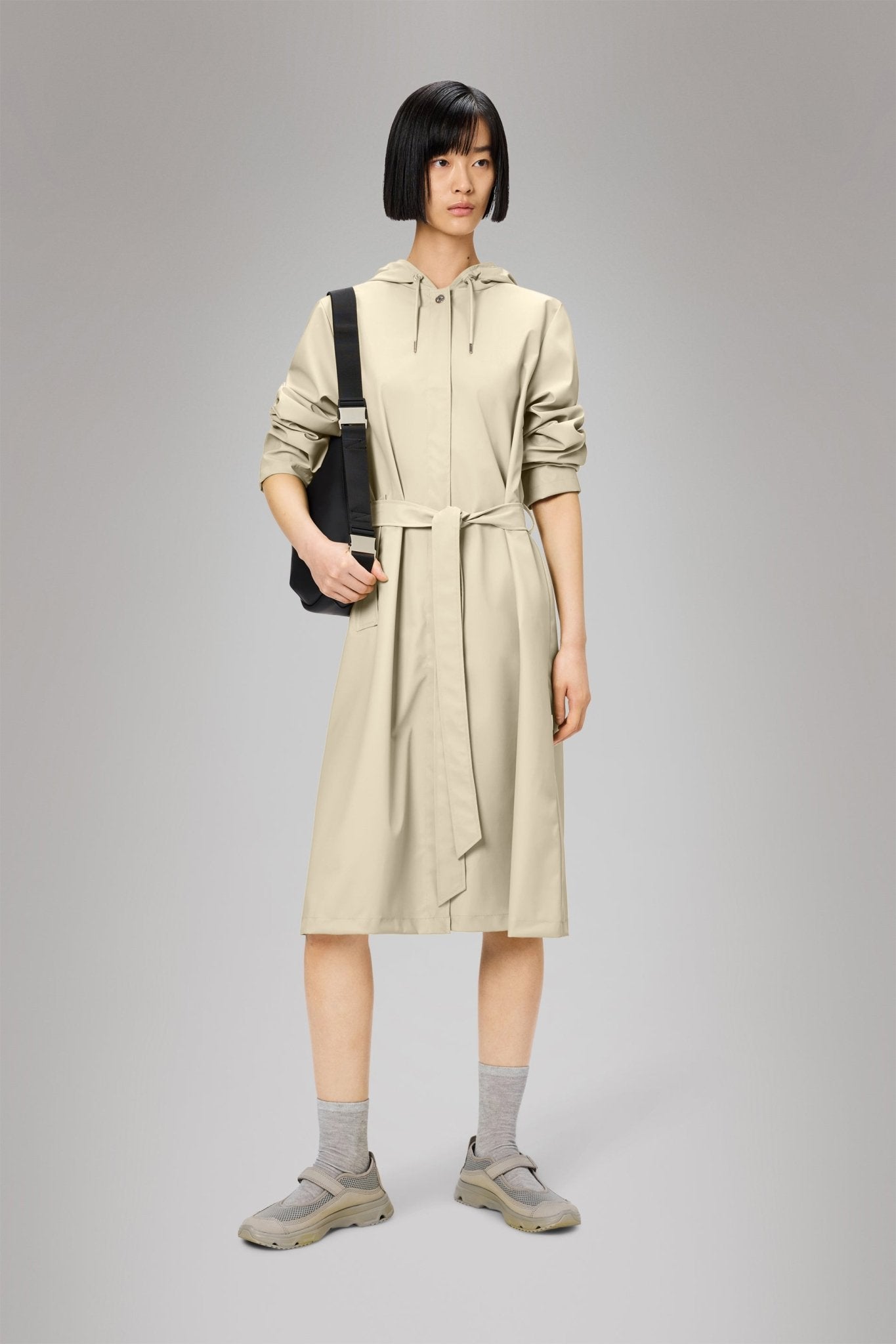 RAINS A - LINE Longer W Jacket W3 - Boutique Bubbles