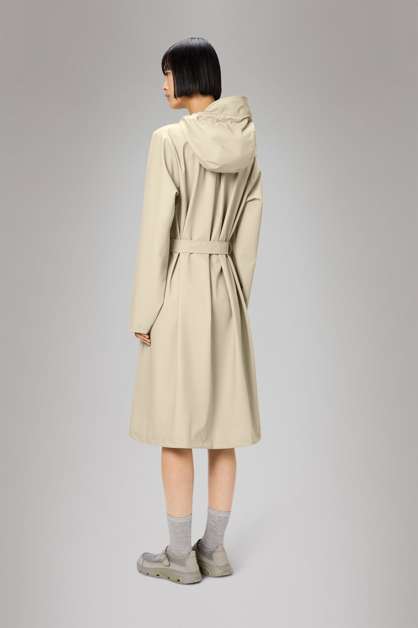 RAINS A - LINE Longer W Jacket W3 - Boutique Bubbles