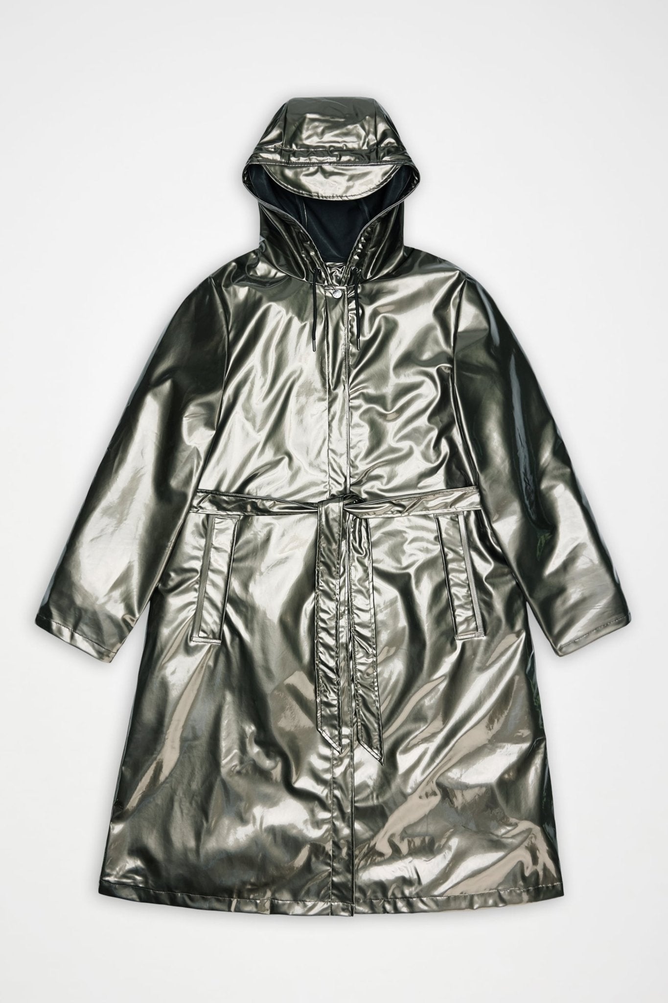 RAINS A - LINE Longer W Jacket W3 - Boutique Bubbles