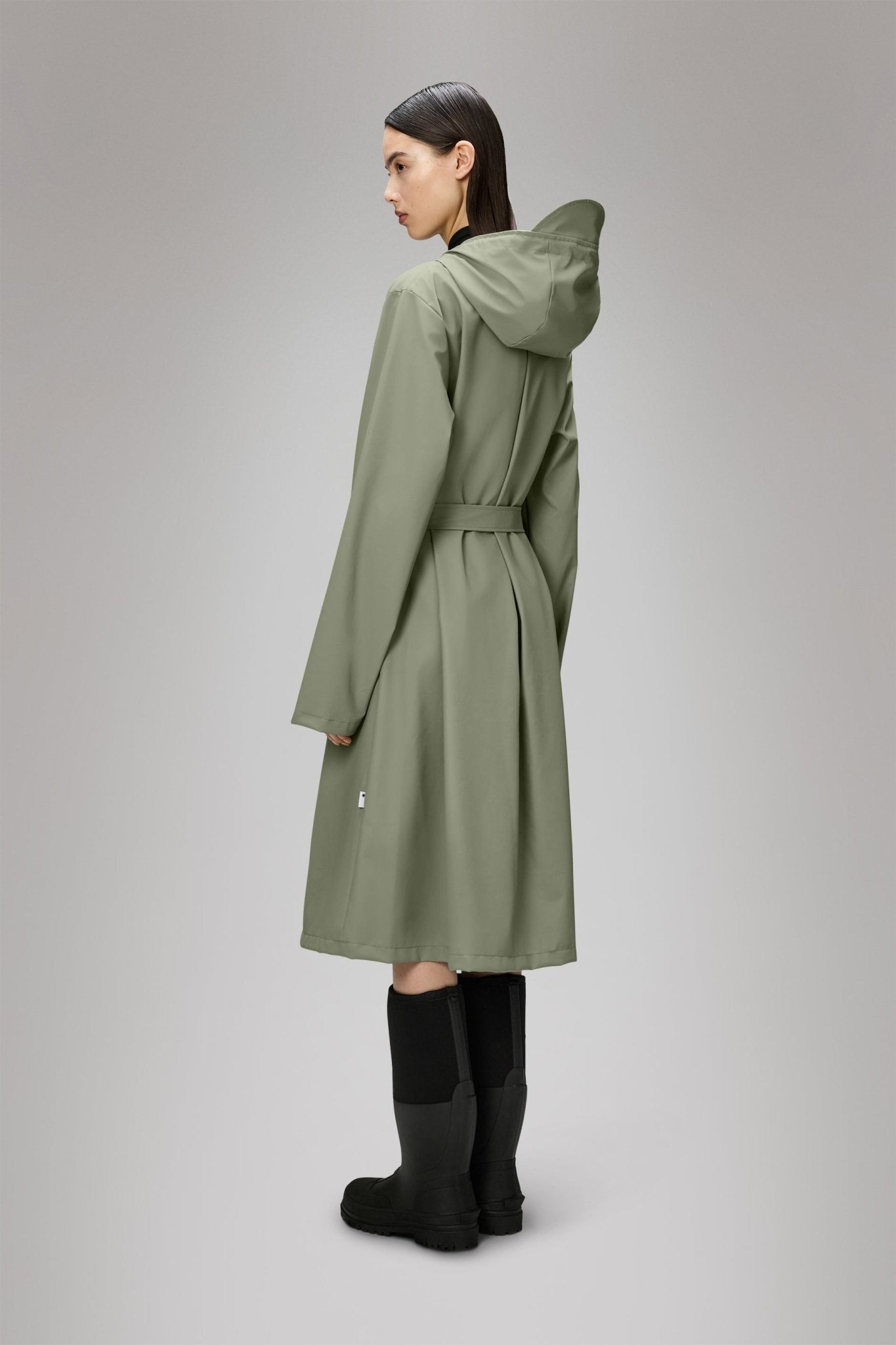 RAINS A - LINE Longer W Jacket W3 - Boutique Bubbles