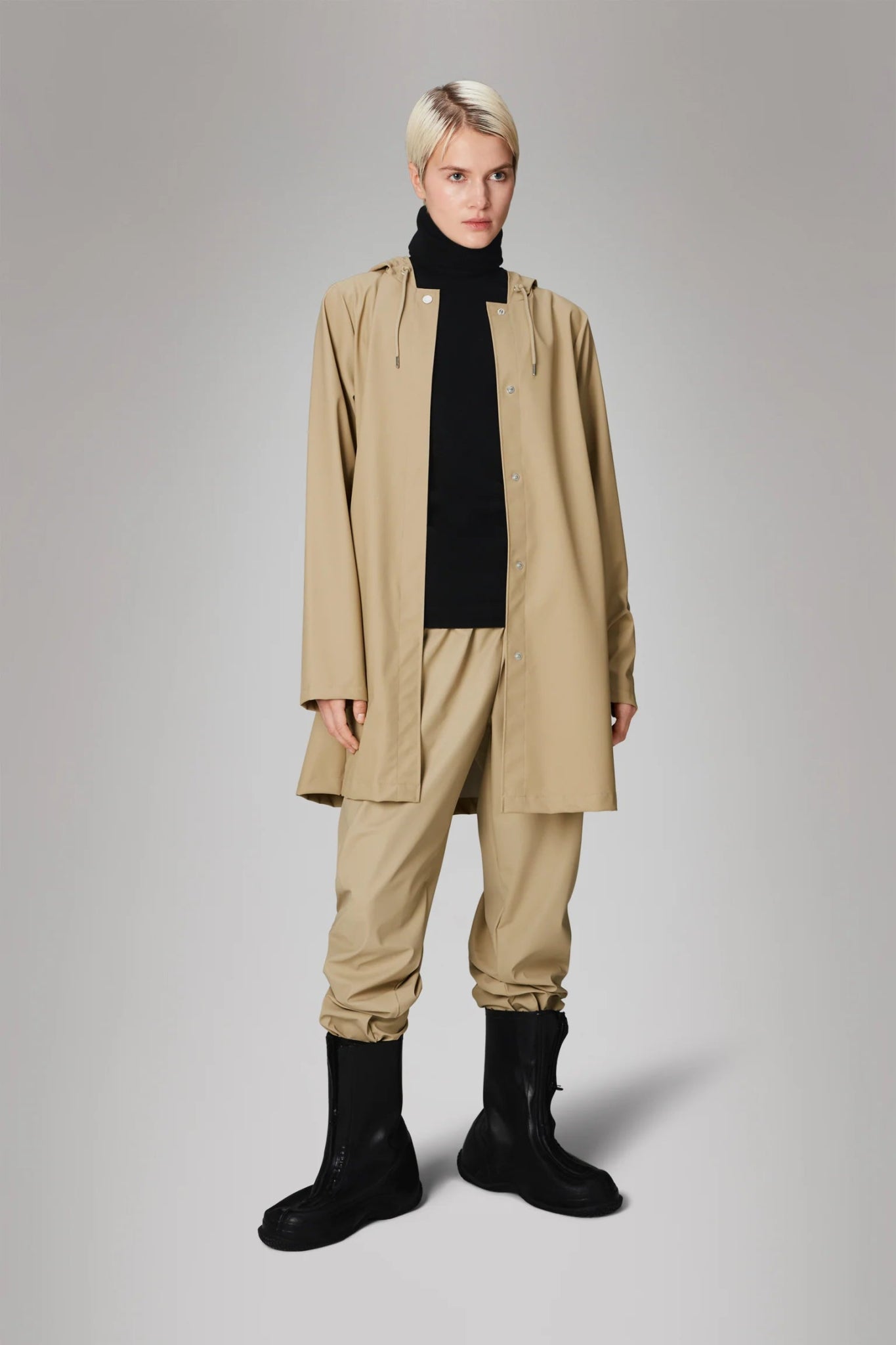 RAINS A - LINE W Jacket W3 - Boutique Bubbles