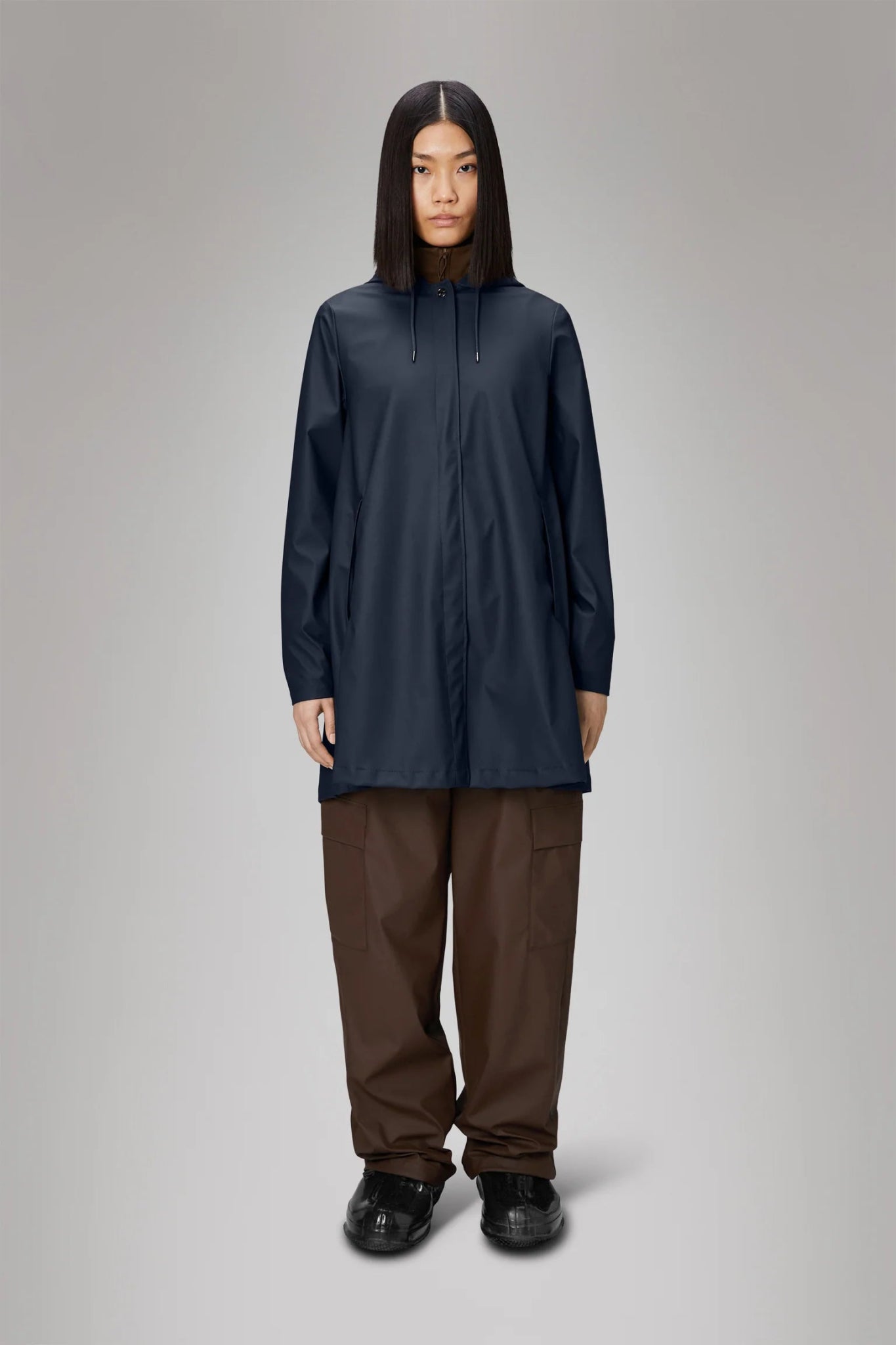 RAINS A - LINE W Jacket W3 - Boutique Bubbles