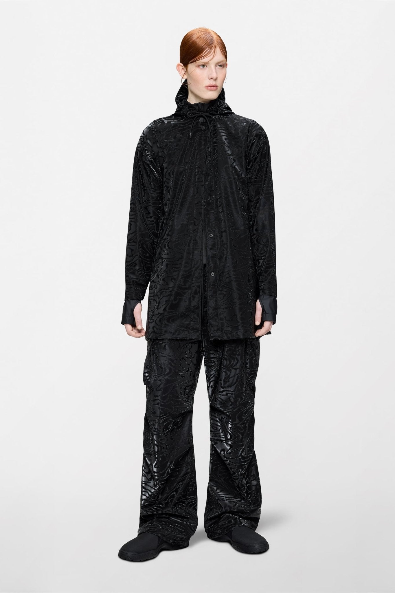 RAINS A - LINE W Jacket W3 - Boutique Bubbles