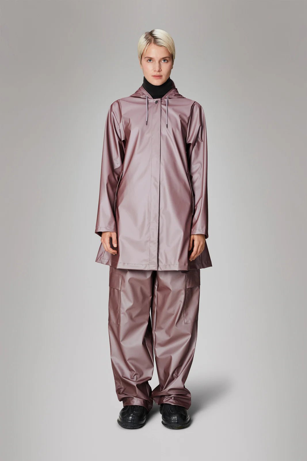 RAINS A - LINE W Jacket W3 - Boutique Bubbles