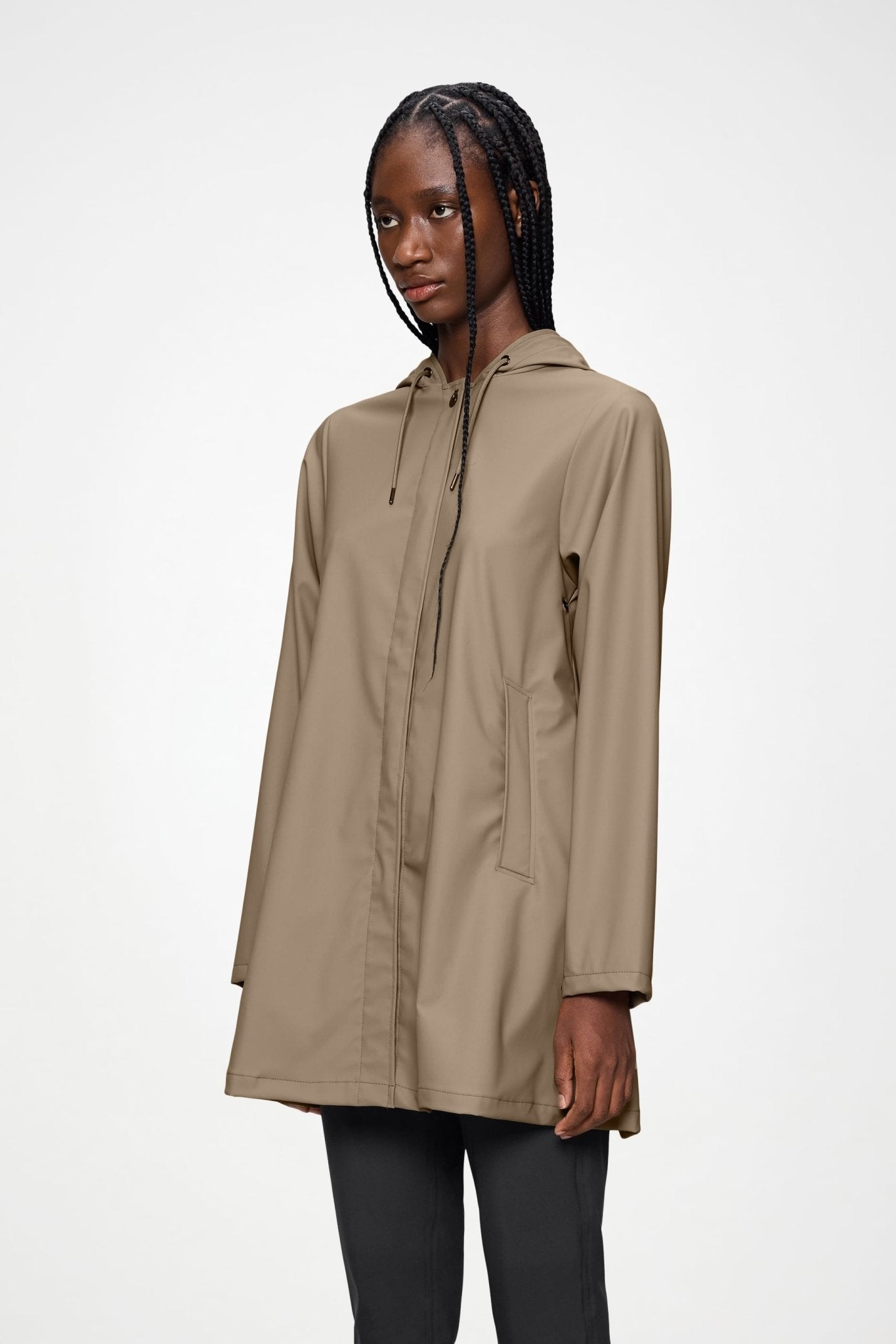 RAINS A - LINE W Jacket W3 - Boutique Bubbles