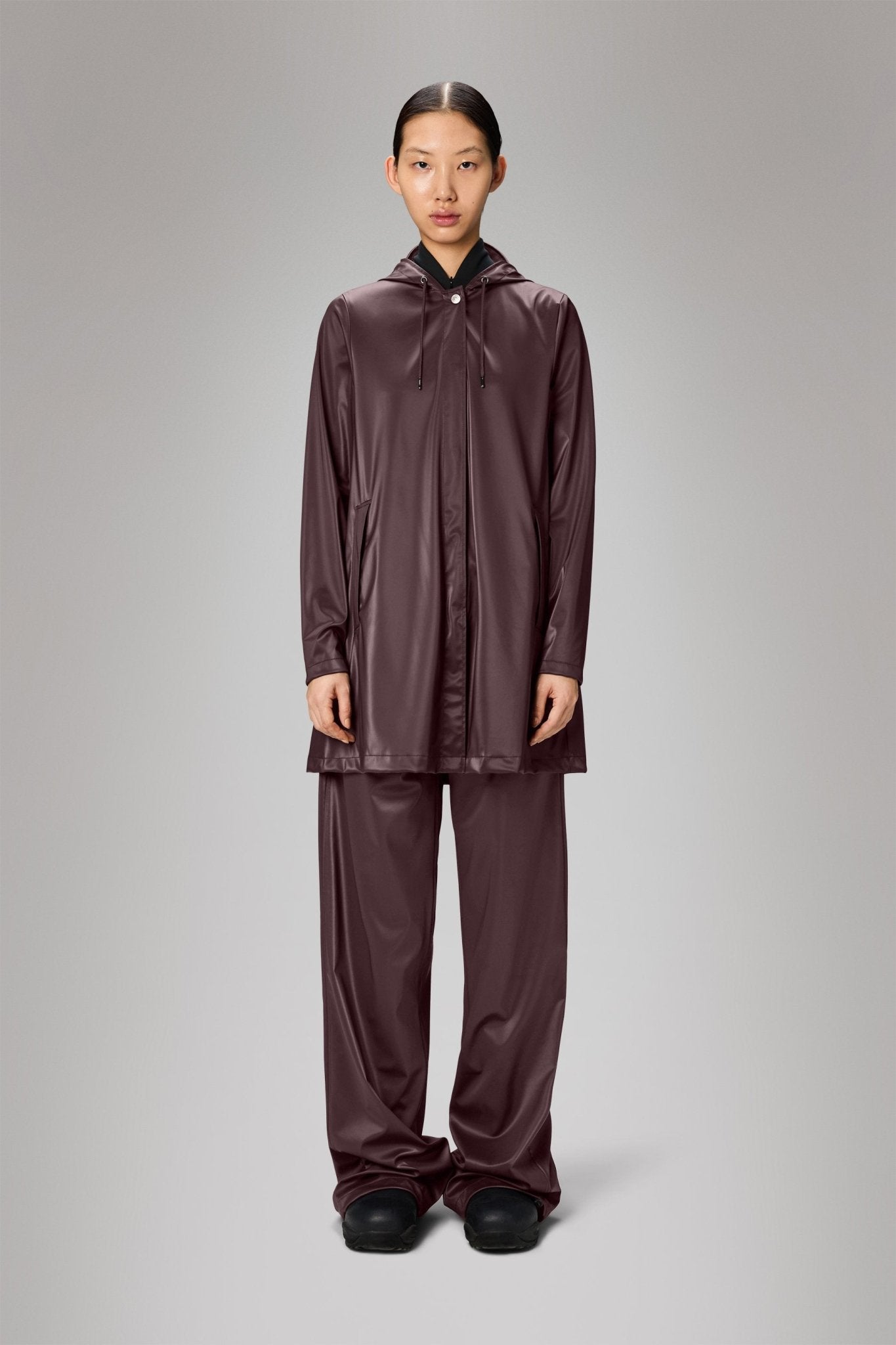 RAINS A - LINE W Jacket W3 - Boutique Bubbles