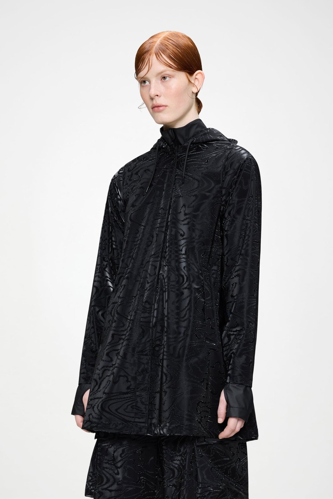 RAINS A - LINE W Jacket W3 - Boutique Bubbles