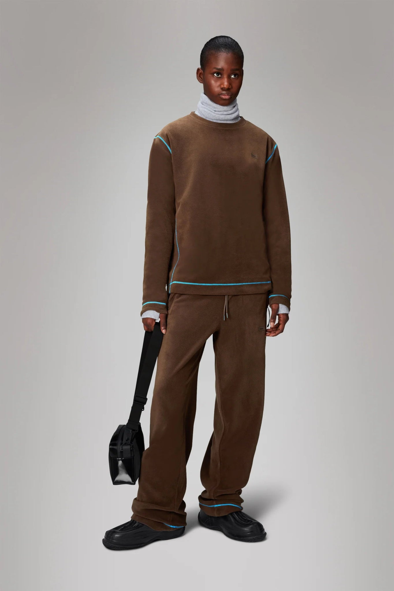 RAINS ADDIS Fleece Crewneck - Boutique Bubbles