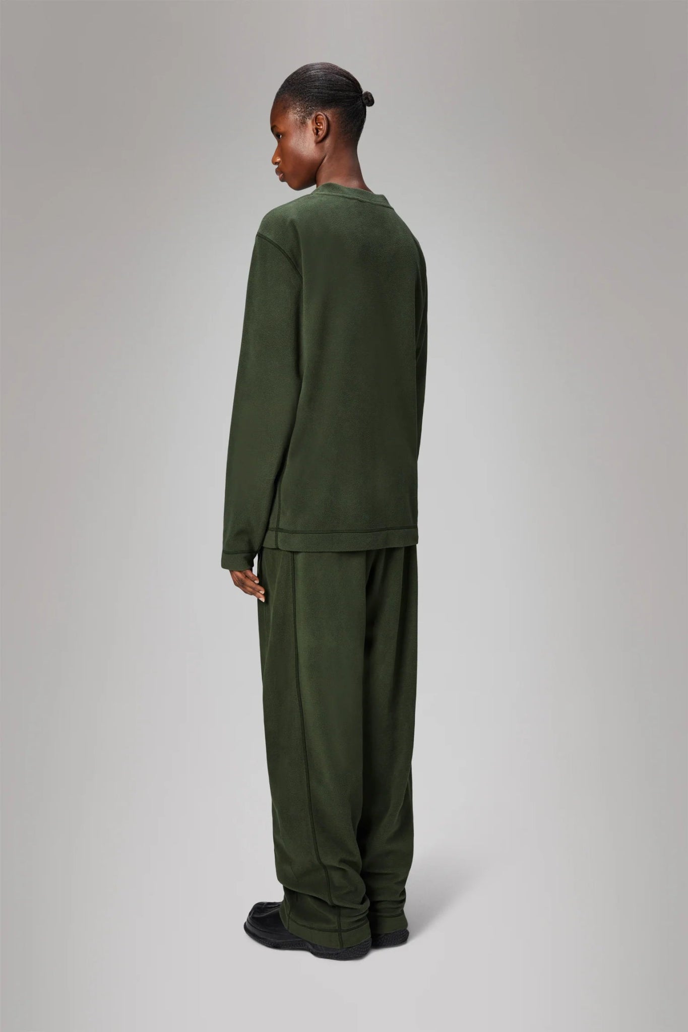 RAINS ADDIS Fleece Crewneck - Boutique Bubbles