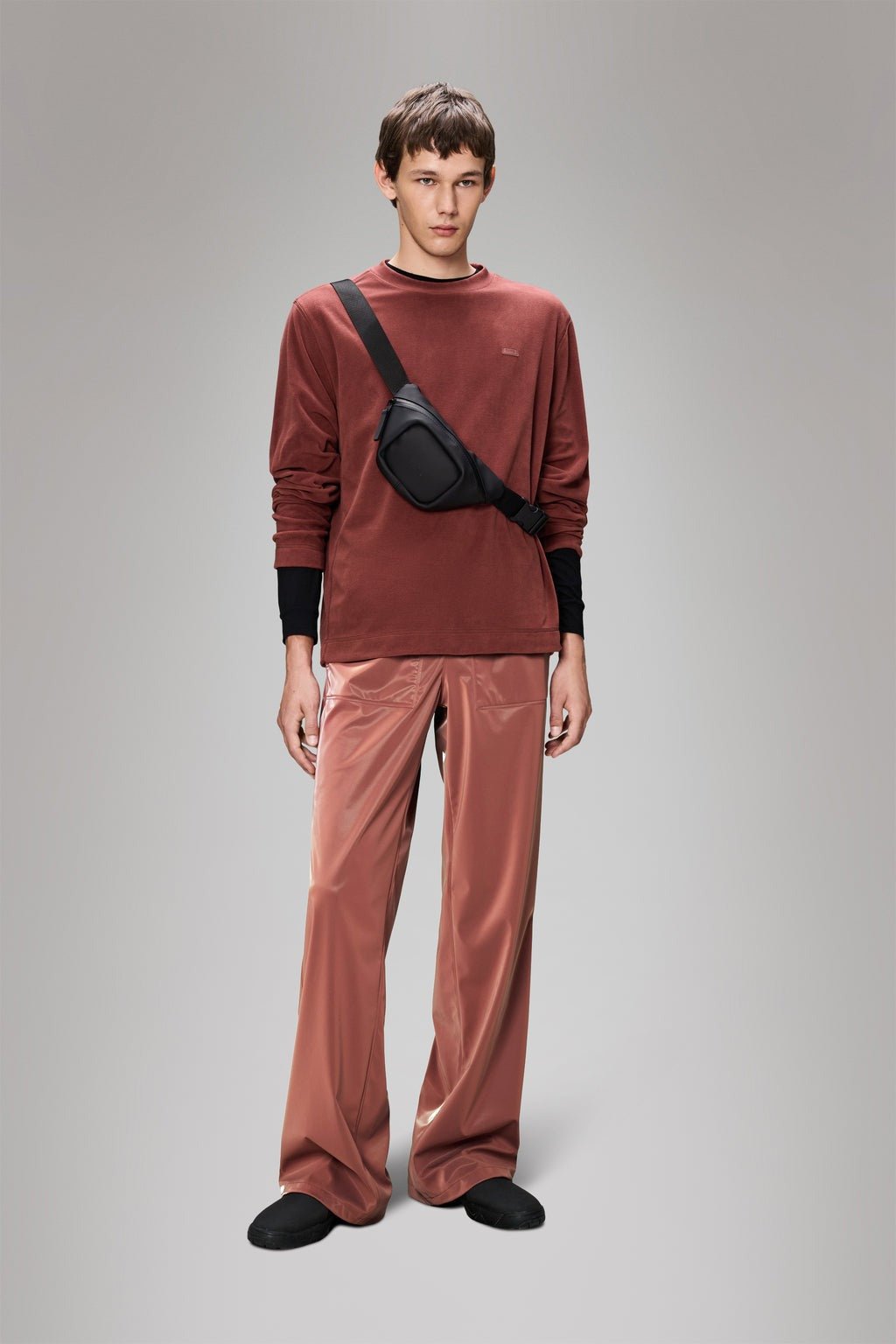 RAINS ADDIS Fleece Crewneck - Boutique Bubbles