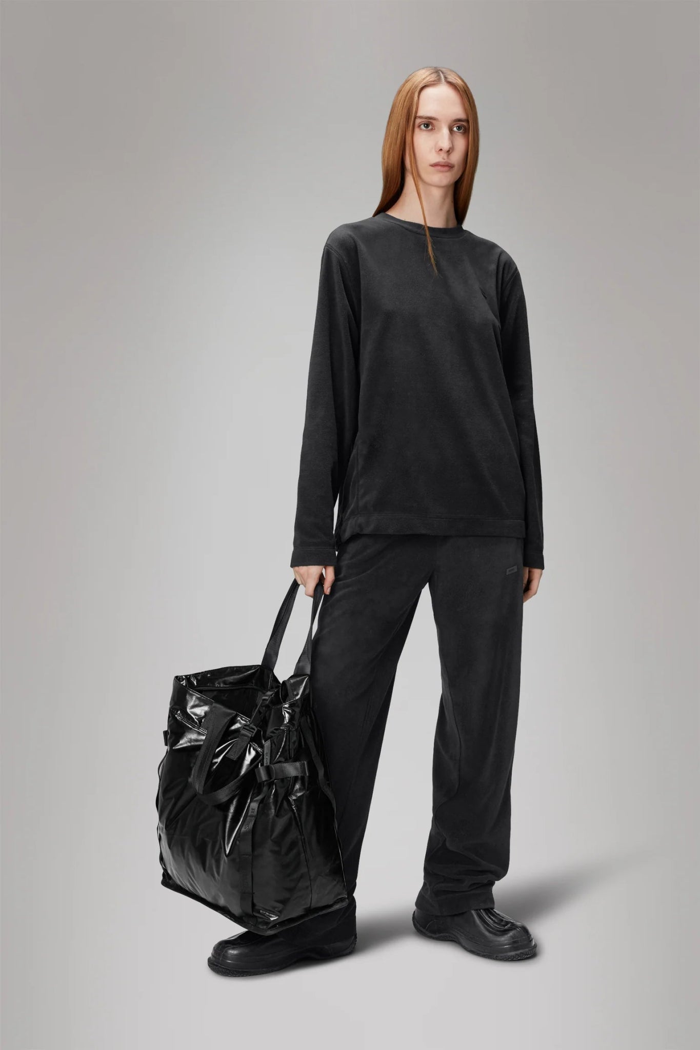 RAINS ADDIS Fleece Crewneck - Boutique Bubbles