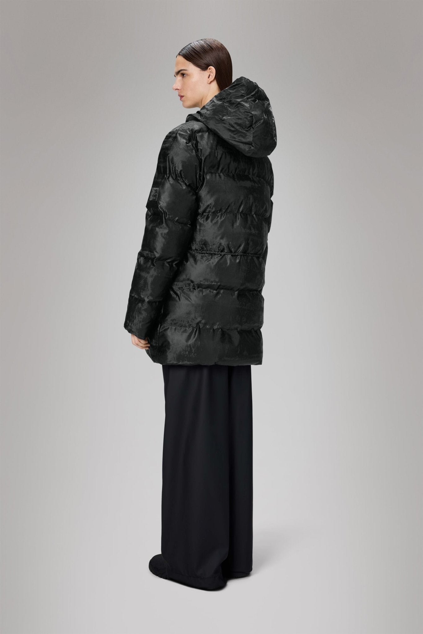 RAINS ALTA Long Puffer String W Jacket W3T4 - Boutique Bubbles