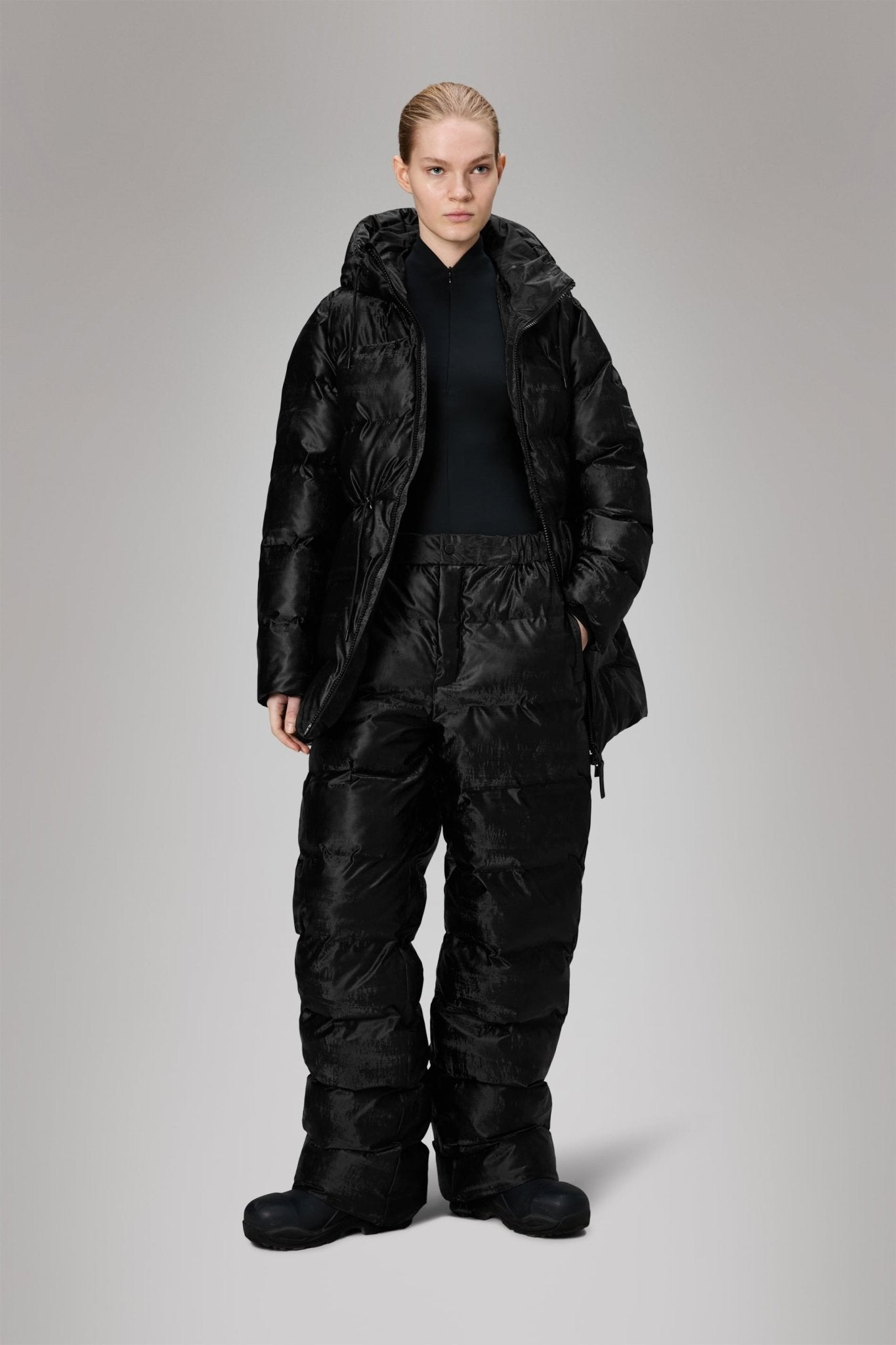 RAINS ALTA Long Puffer String W Jacket W3T4 - Boutique Bubbles