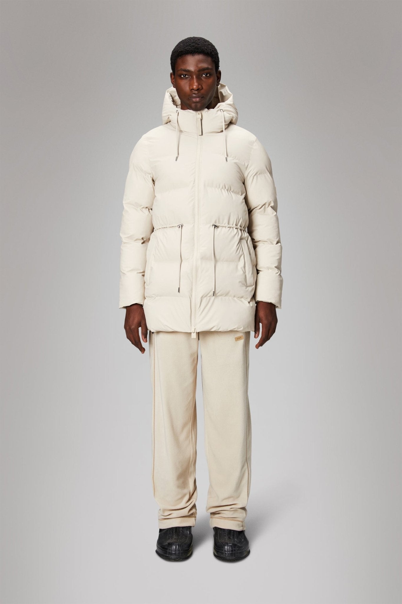 RAINS ALTA Long Puffer String W Jacket W3T4 - Boutique Bubbles