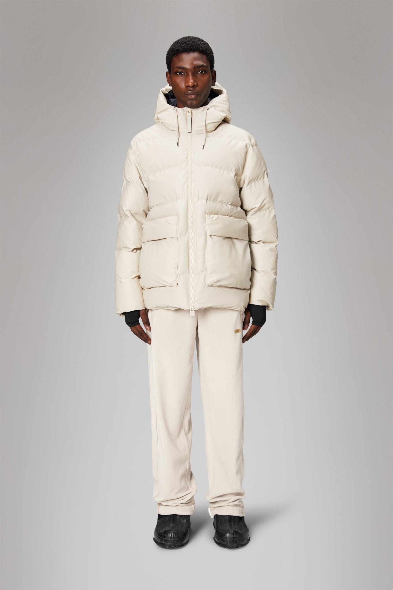 RAINS ALTA Puffer Cargo Jacket W3T3 - Boutique Bubbles