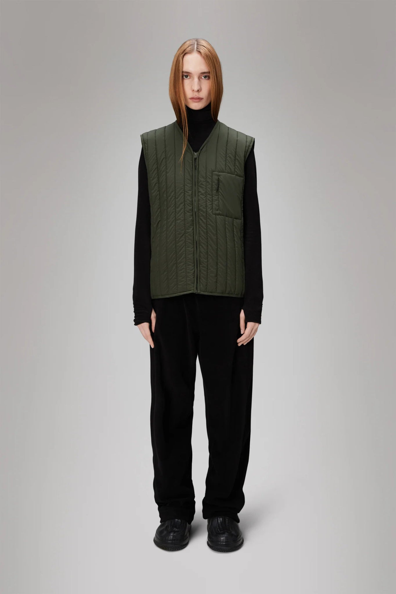 RAINS BANJA Liner Vest T1 - Boutique Bubbles