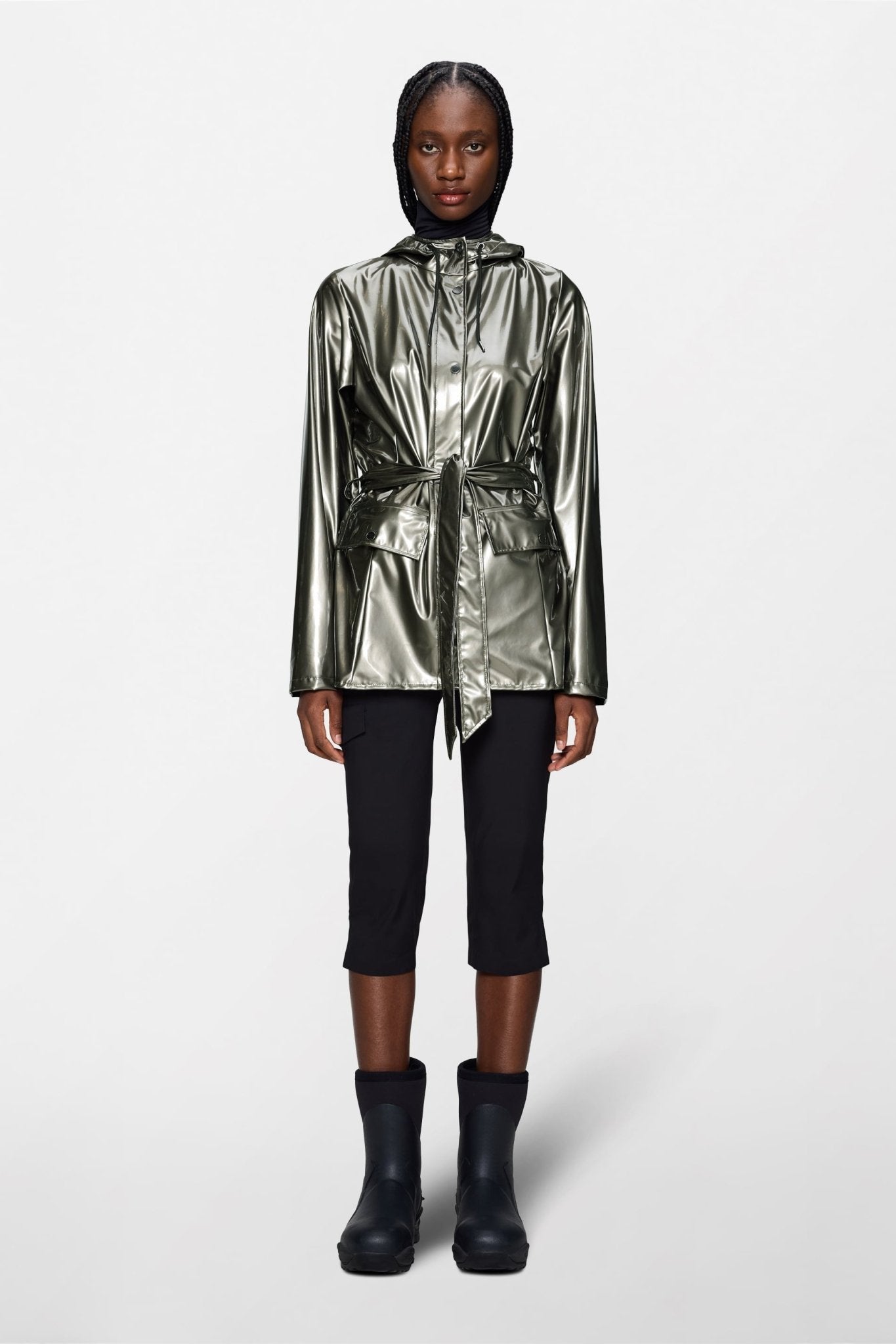 RAINS Curve Jacket W3 - Boutique Bubbles