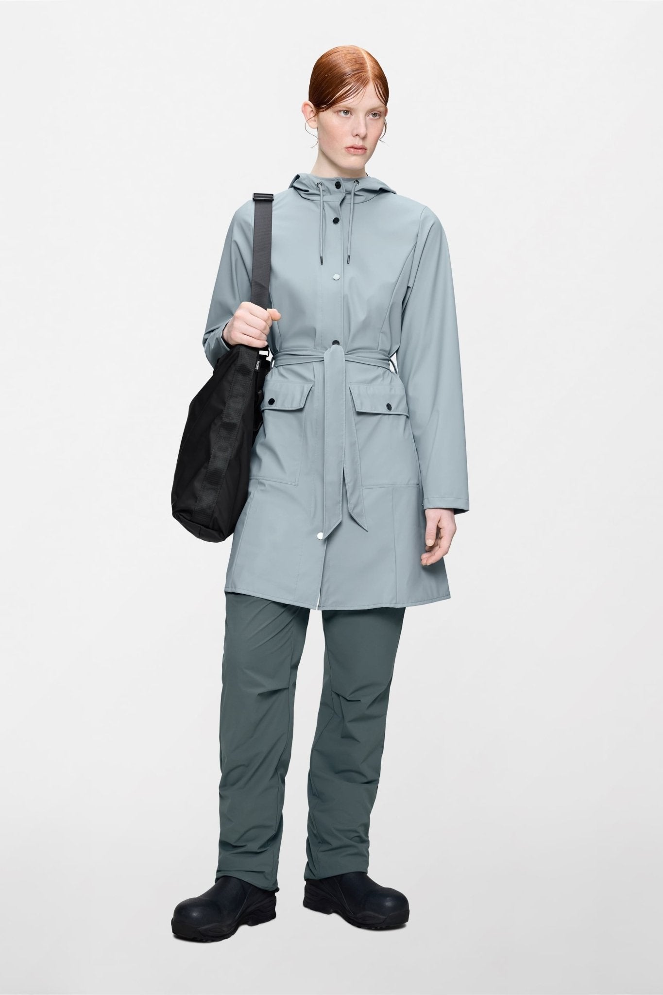 RAINS CURVE Long Jacket W3 - Boutique Bubbles