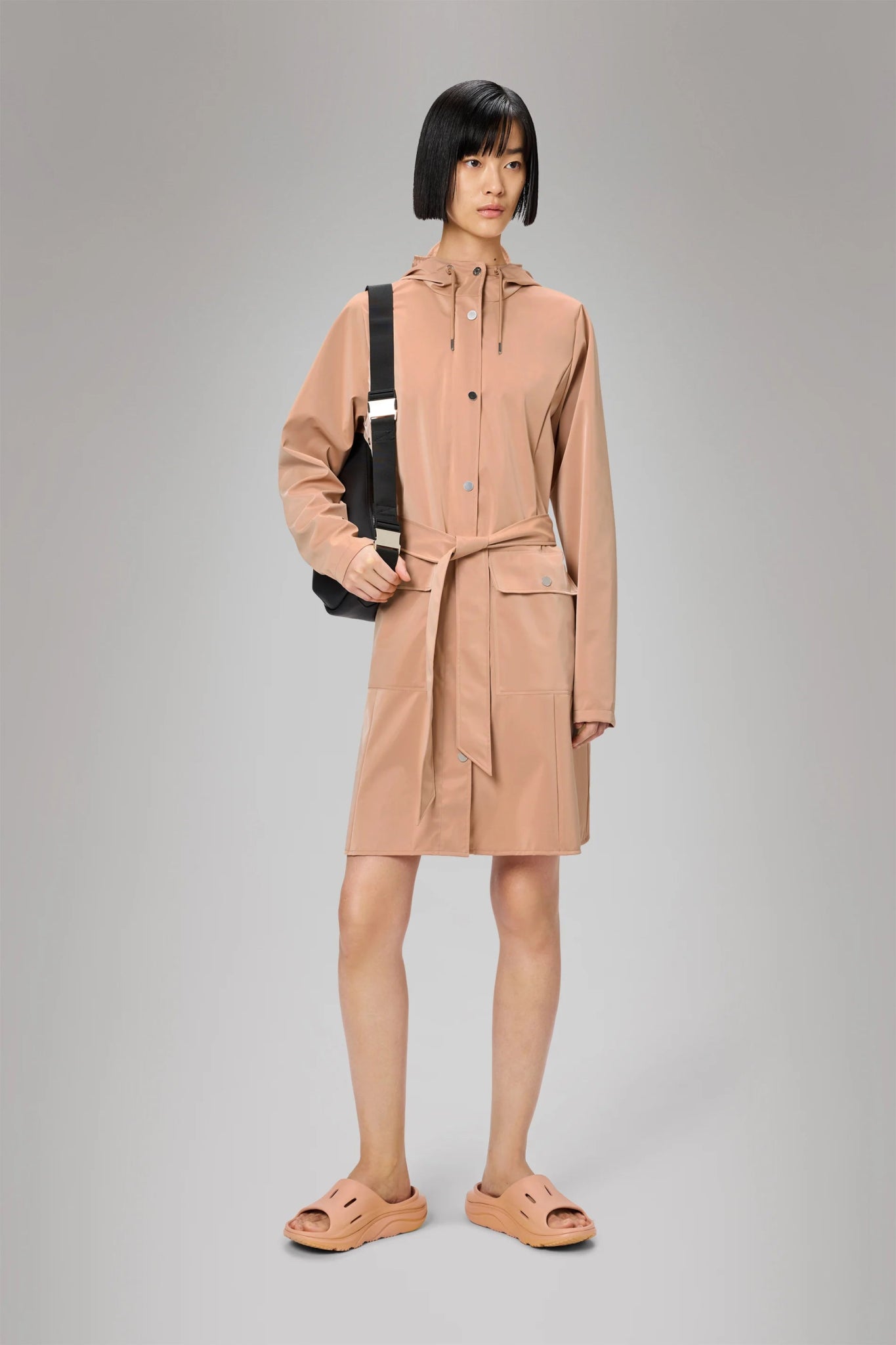 RAINS CURVE Long Jacket W3 - Boutique Bubbles