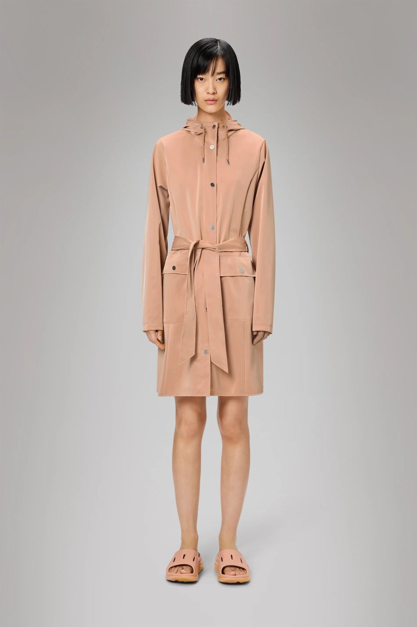 RAINS CURVE Long Jacket W3 - Boutique Bubbles