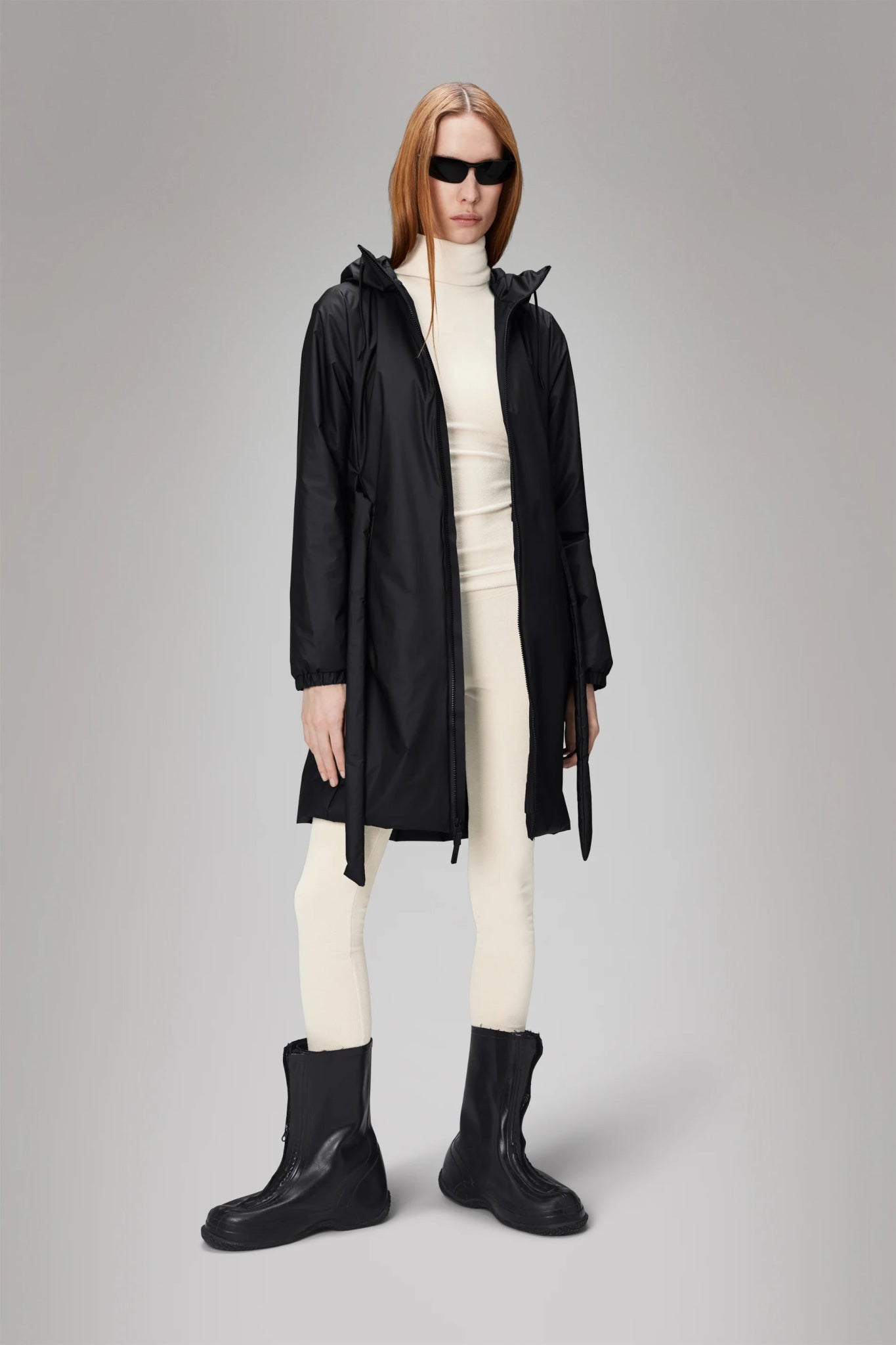 RAINS LOHJA Long Insulated Curve Jacket W3T2 - Boutique Bubbles