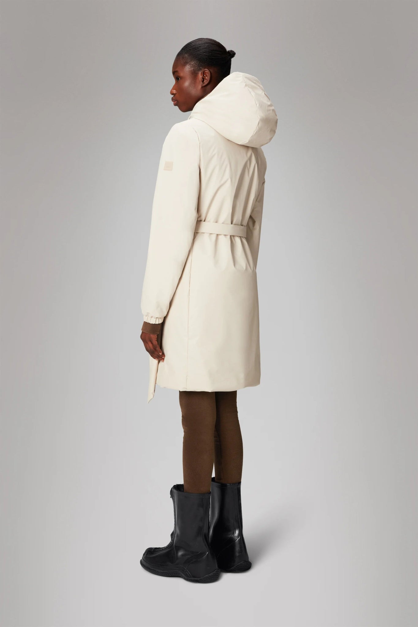 RAINS LOHJA Long Insulated Curve Jacket W3T2 - Boutique Bubbles