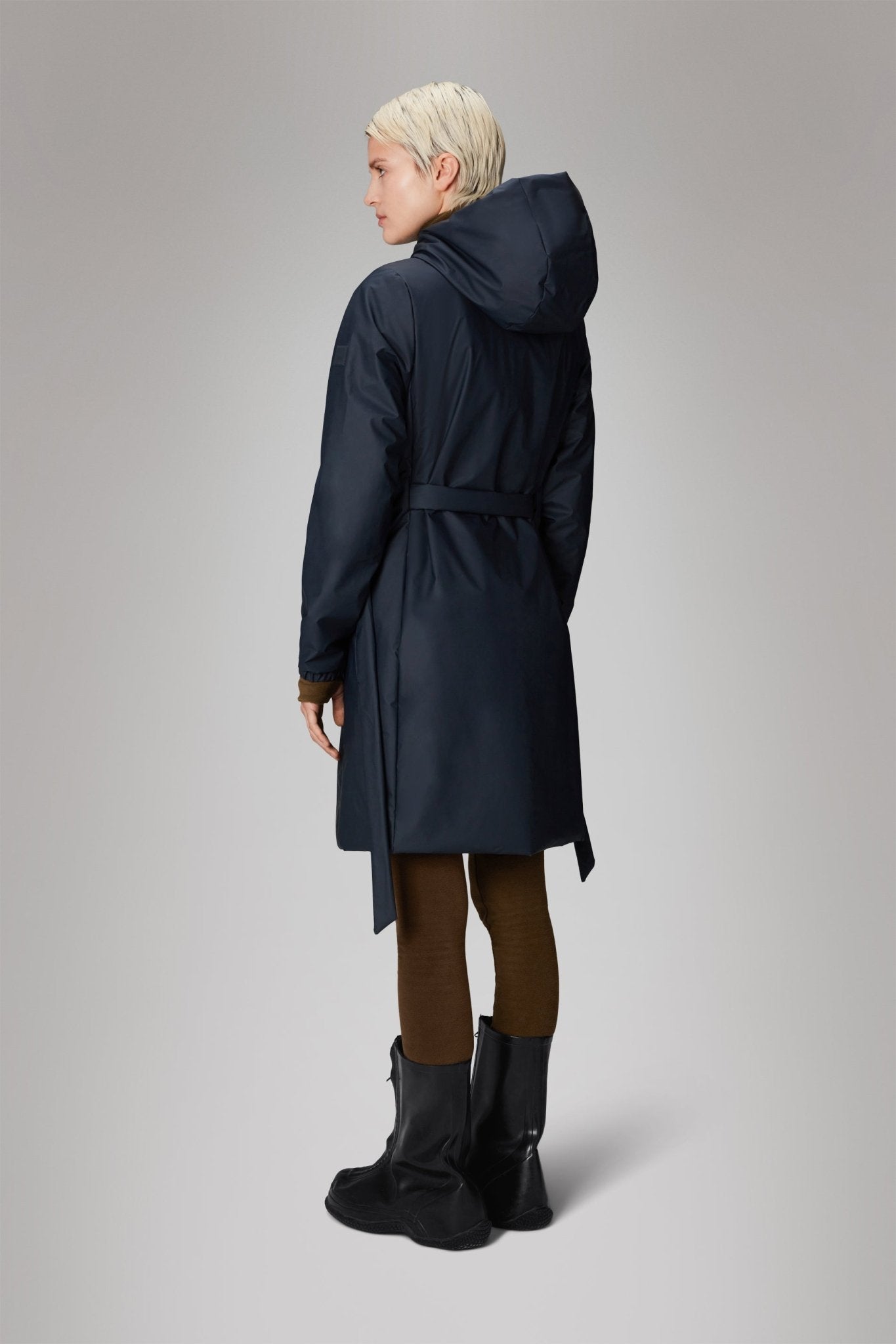 RAINS LOHJA Long Insulated Curve Jacket W3T2 - Boutique Bubbles