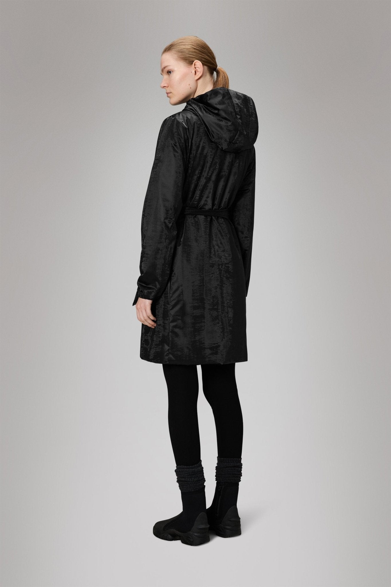 RAINS LOHJA Long Insulated Curve Jacket W3T2 - Boutique Bubbles