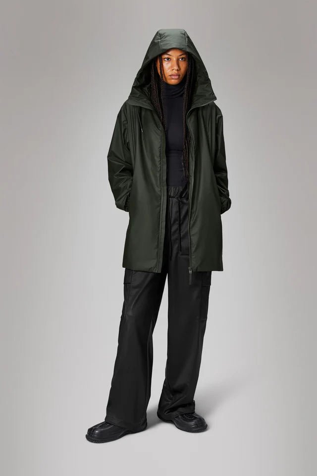 RAINS LOHJA LONG Insulated Jacket W3T2 - Boutique Bubbles