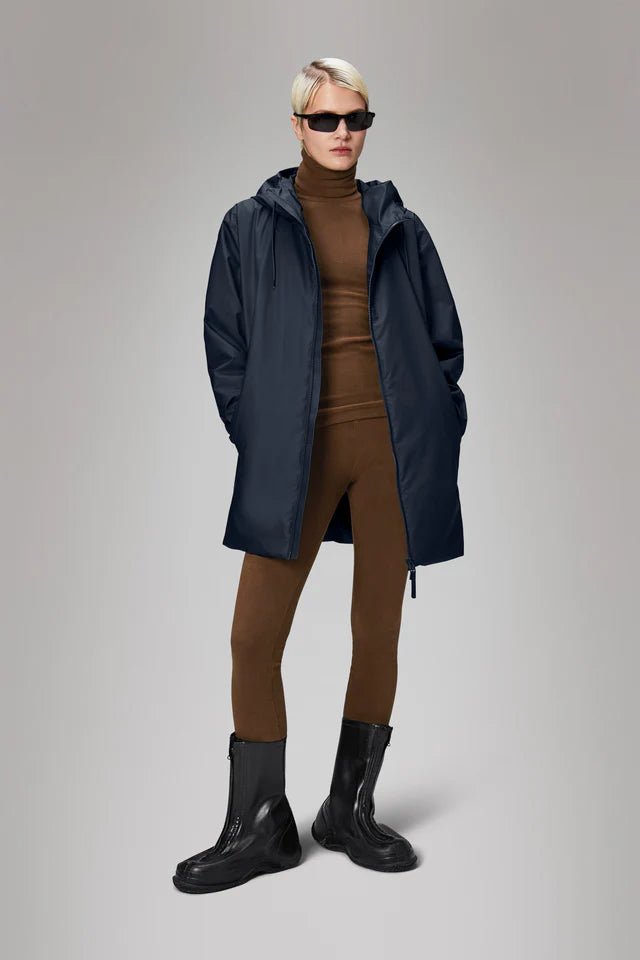 RAINS LOHJA LONG Insulated Jacket W3T2 - Boutique Bubbles