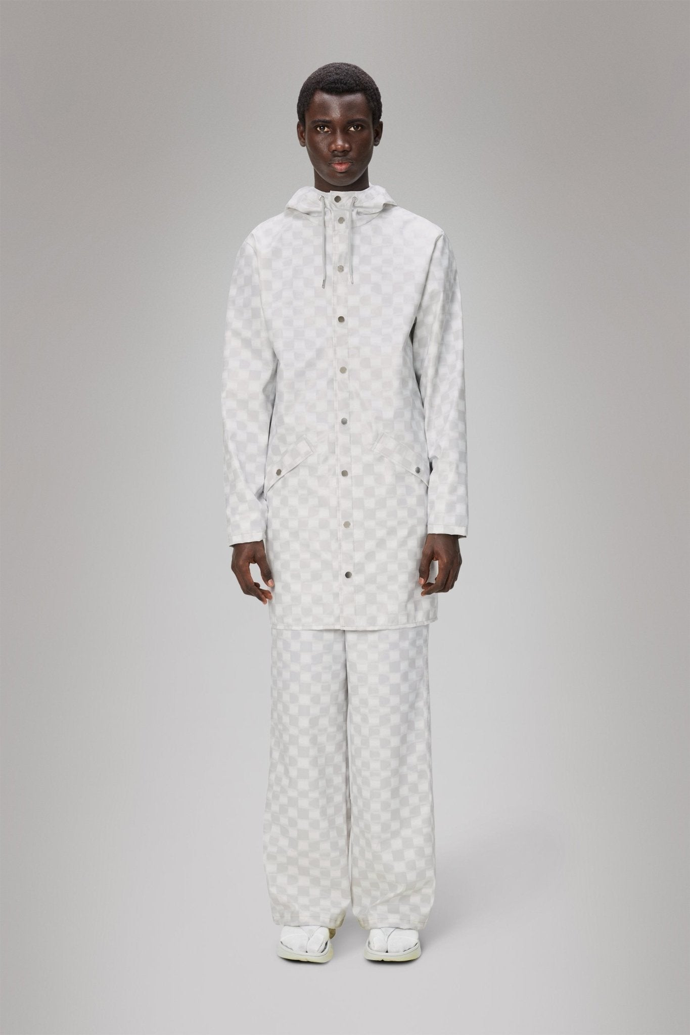 RAINS LONG Jacket W3 - Boutique Bubbles