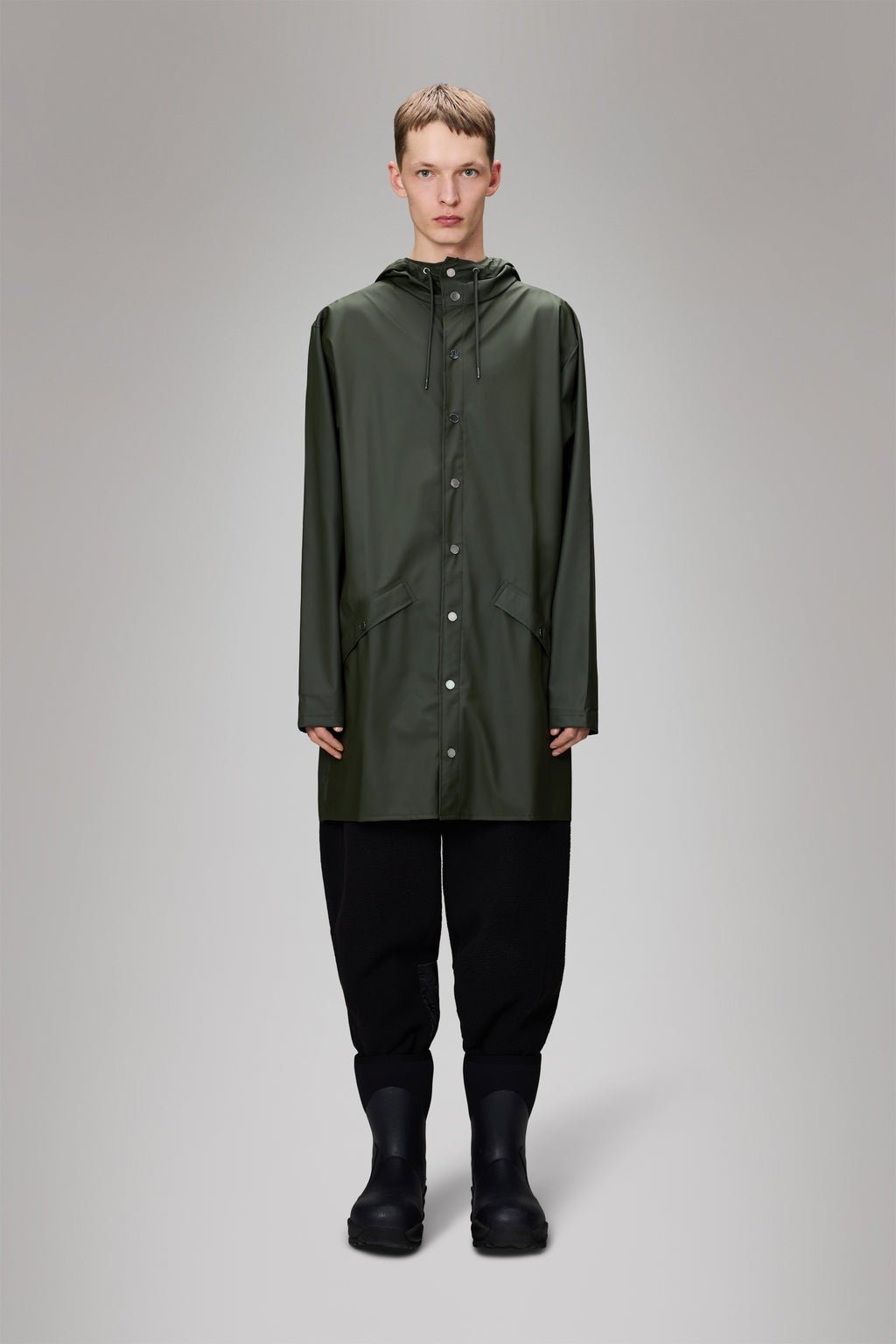 RAINS LONG Jacket W3 - Boutique Bubbles