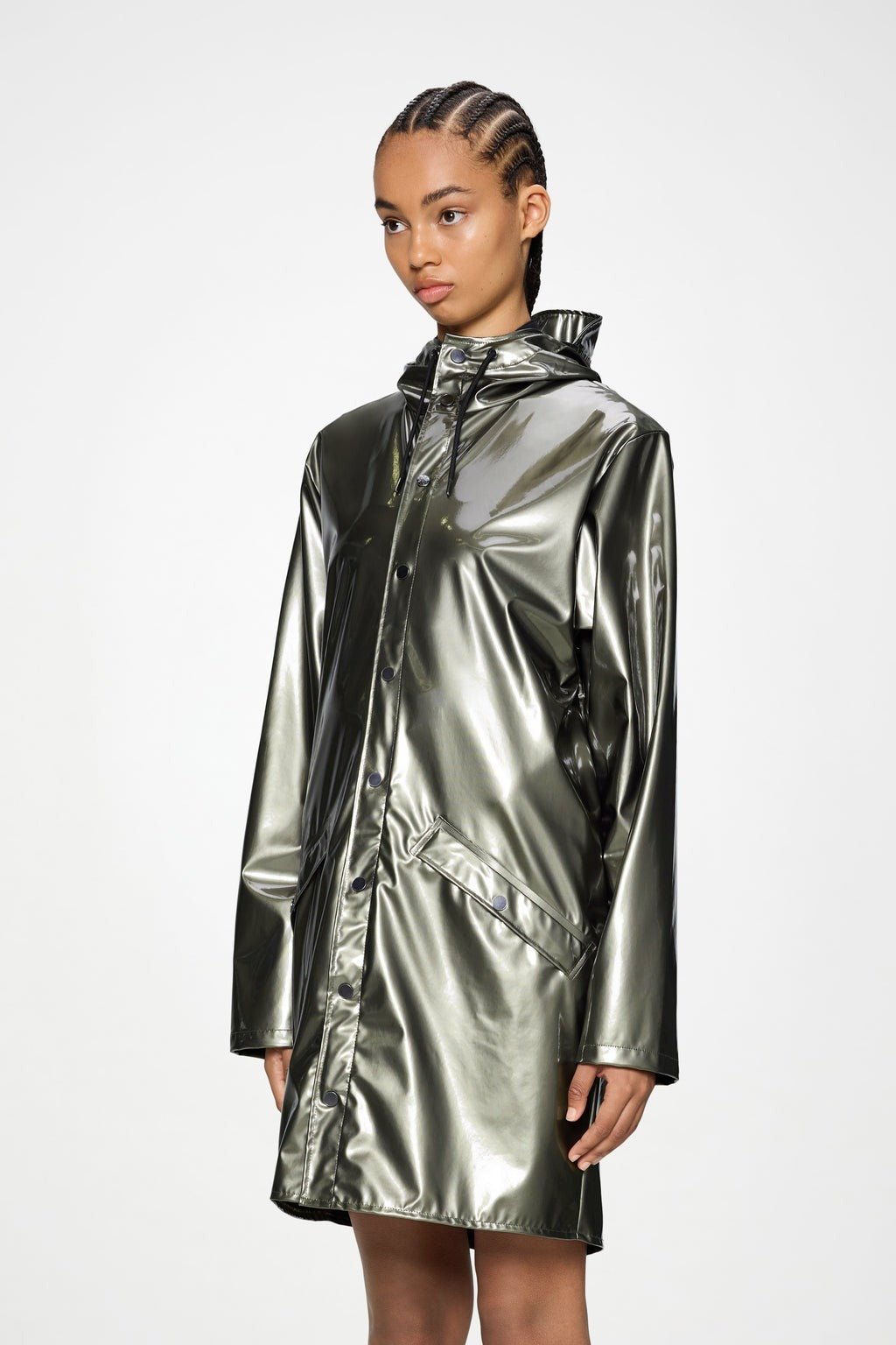 RAINS LONG Jacket W3 - Boutique Bubbles