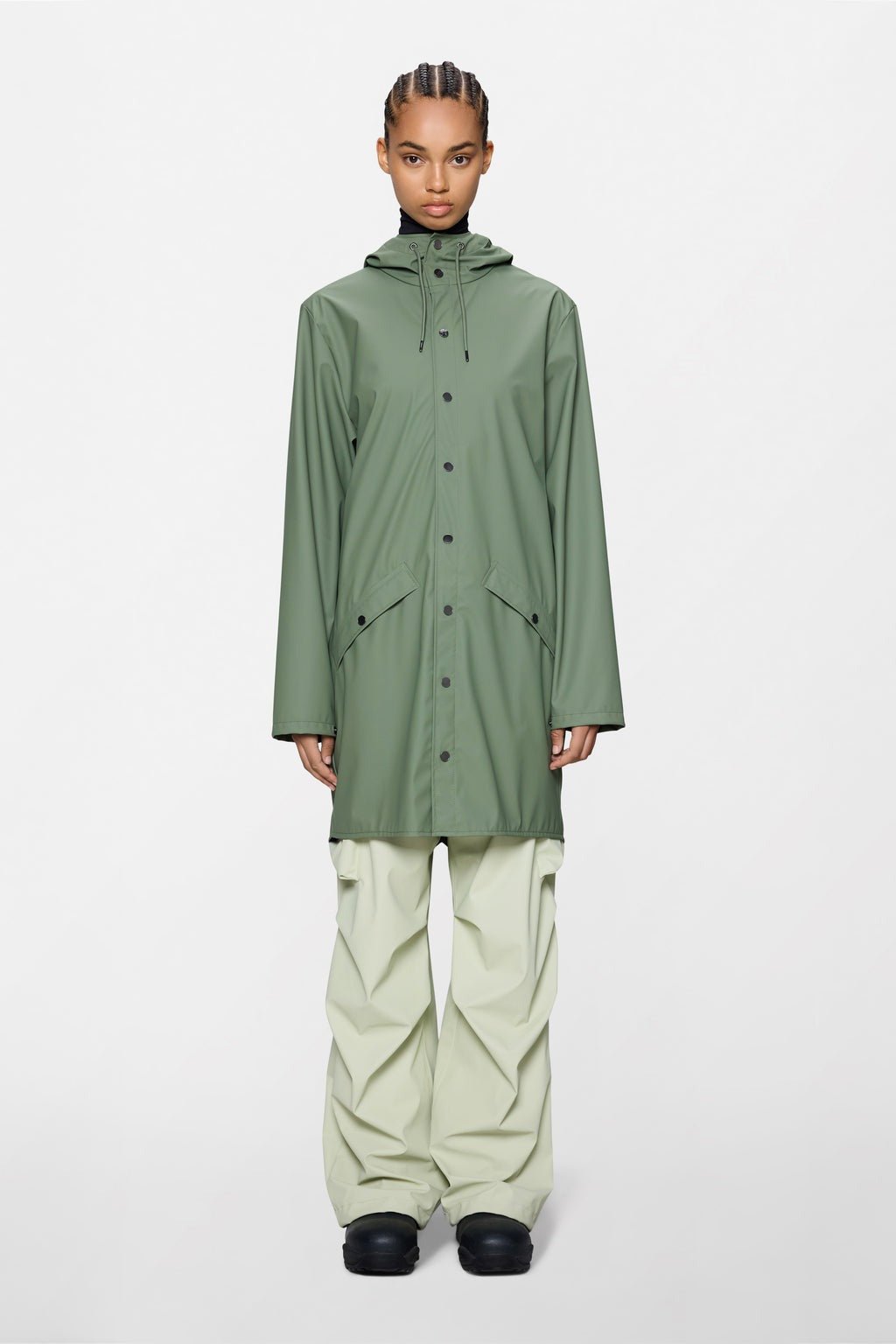 RAINS LONG Jacket W3 - Boutique Bubbles