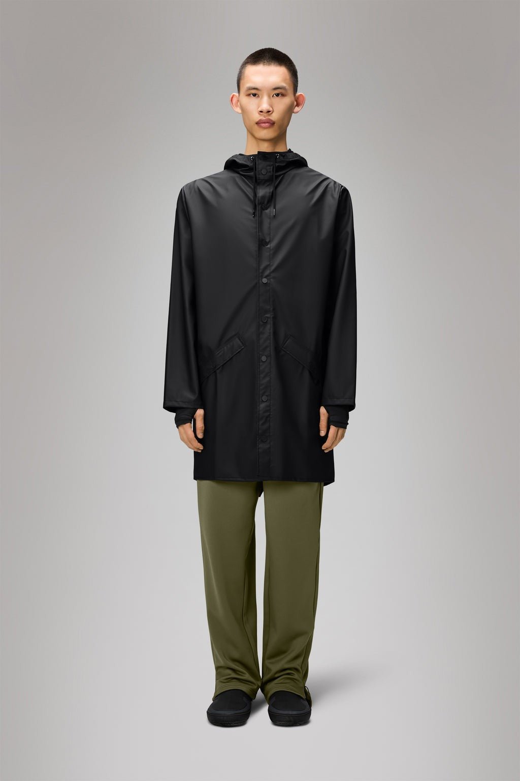 RAINS LONG Jacket W3 - Boutique Bubbles