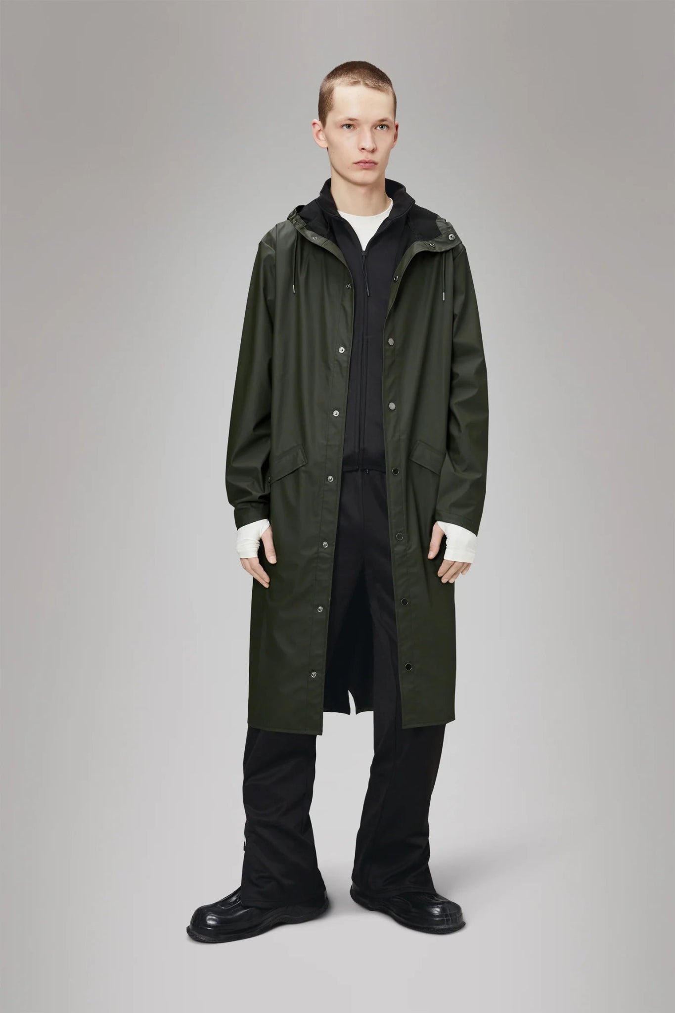 RAINS LONGER Jacket W3 - Boutique Bubbles