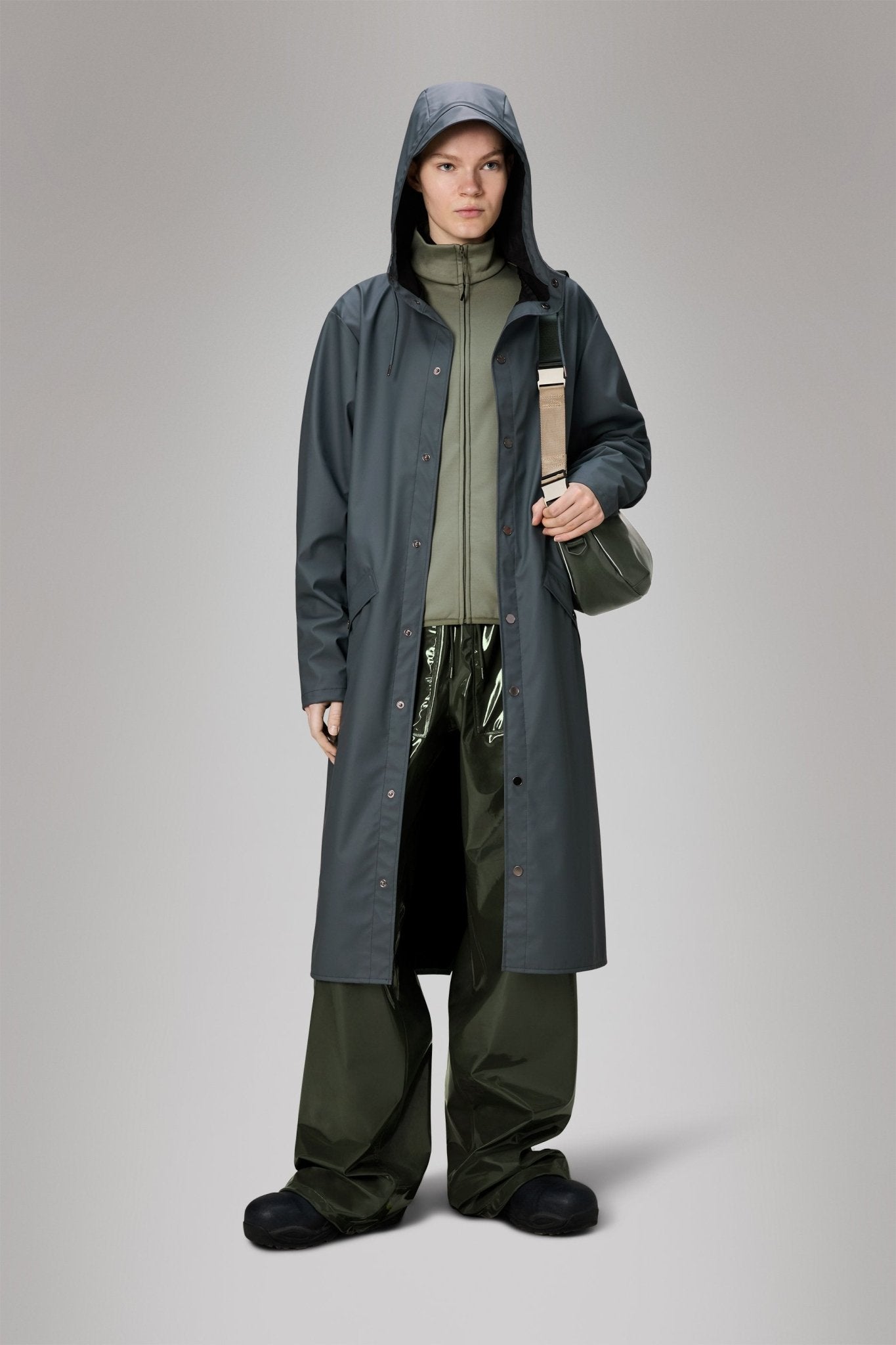 RAINS LONGER Jacket W3 - Boutique Bubbles