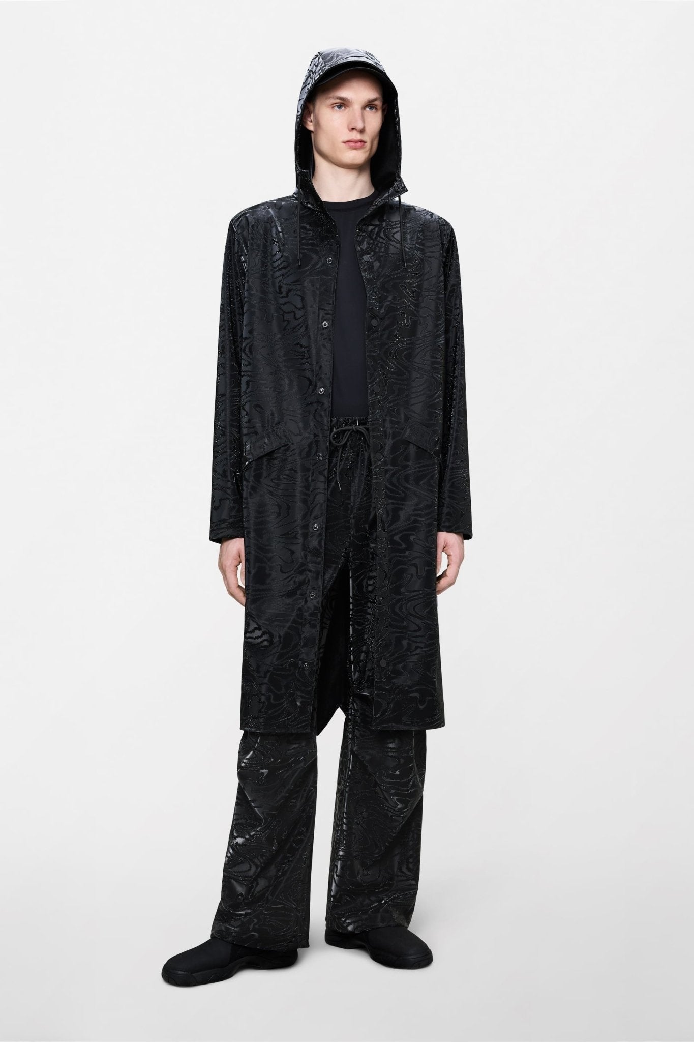RAINS LONGER Jacket W3 - Boutique Bubbles