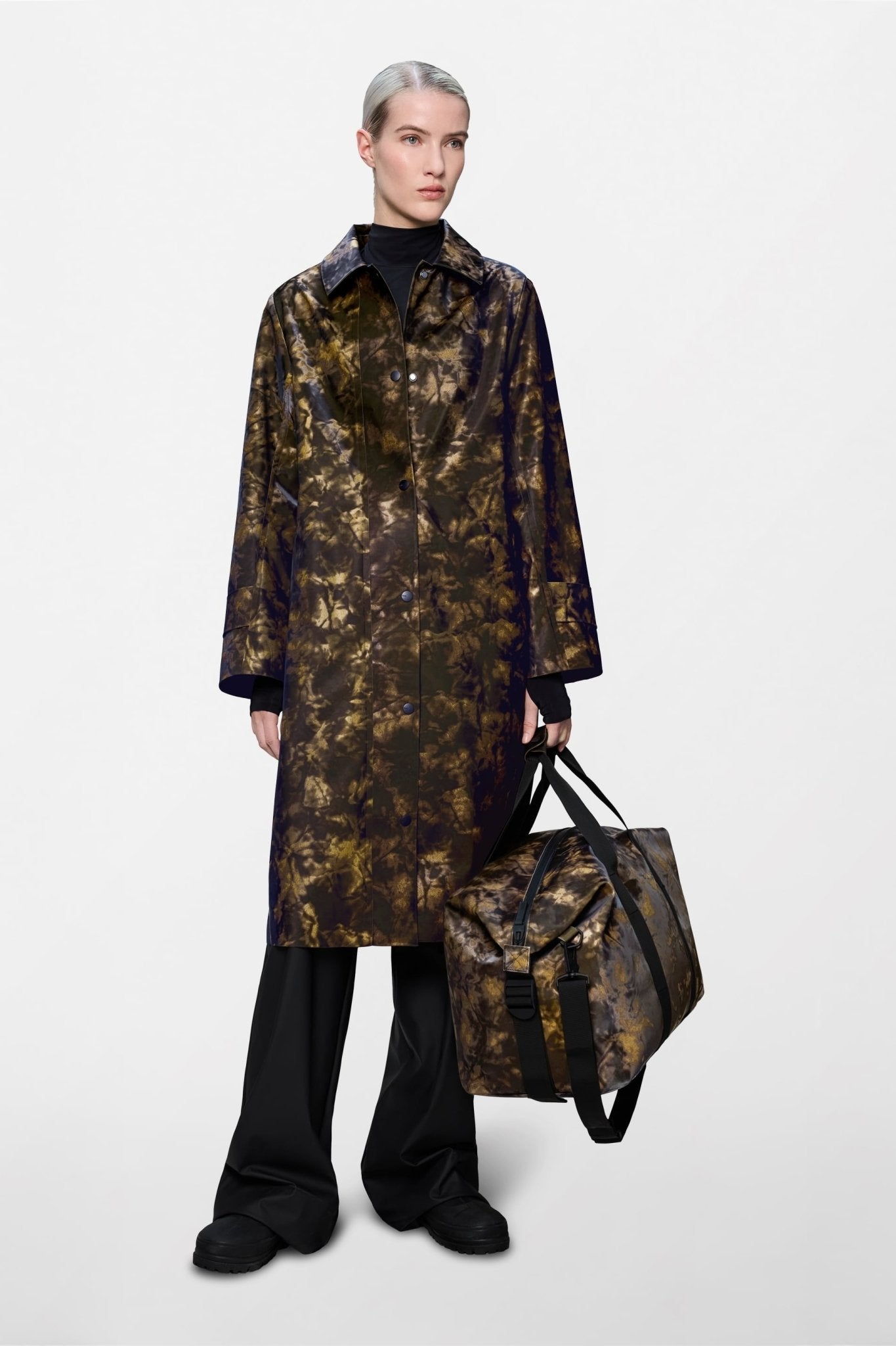 RAINS - Nara W Long Jacket W3 - Boutique Bubbles