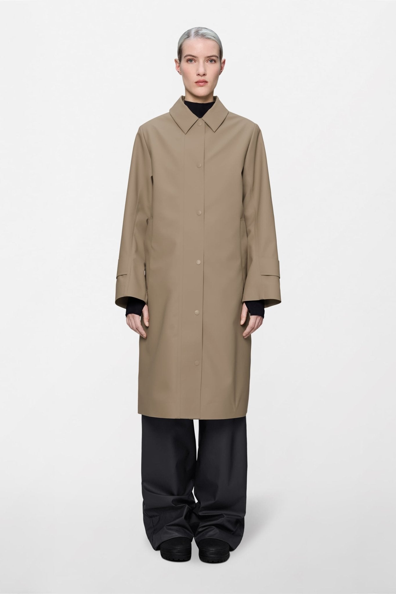 RAINS - Nara W Long Jacket W3 - Boutique Bubbles