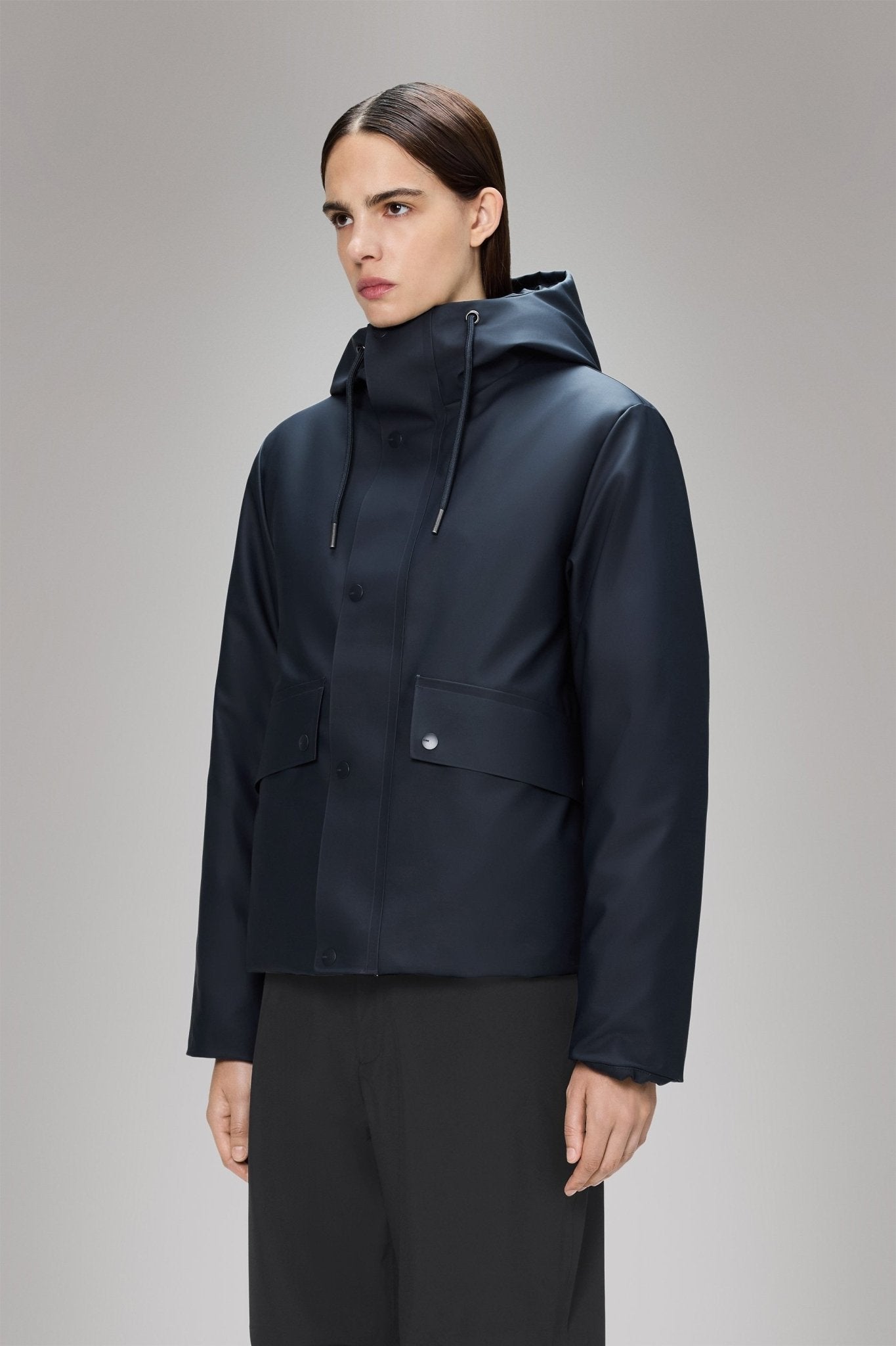 RAINS - Nome Short W Parka W3T3 - Boutique Bubbles