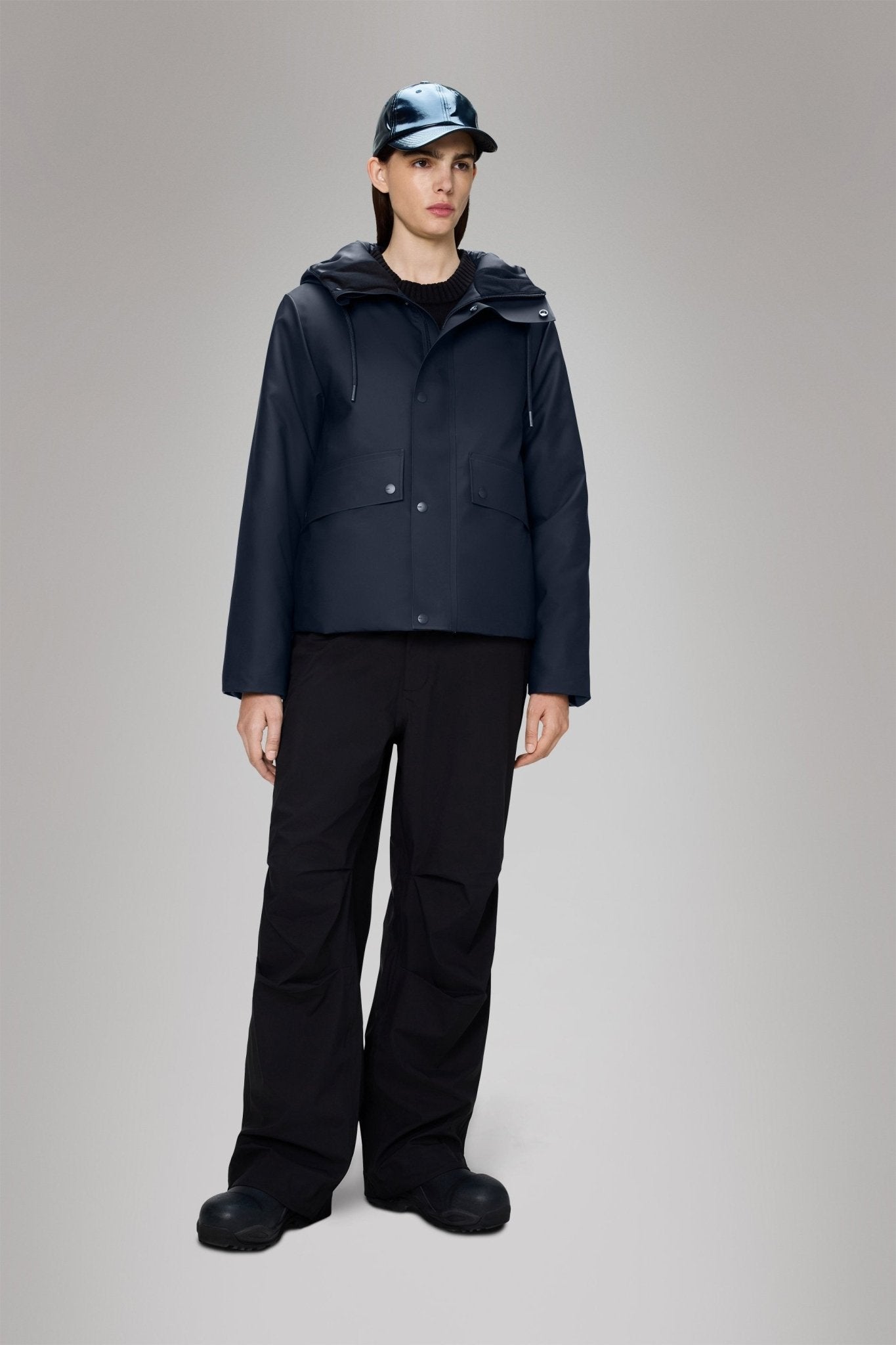 RAINS - Nome Short W Parka W3T3 - Boutique Bubbles