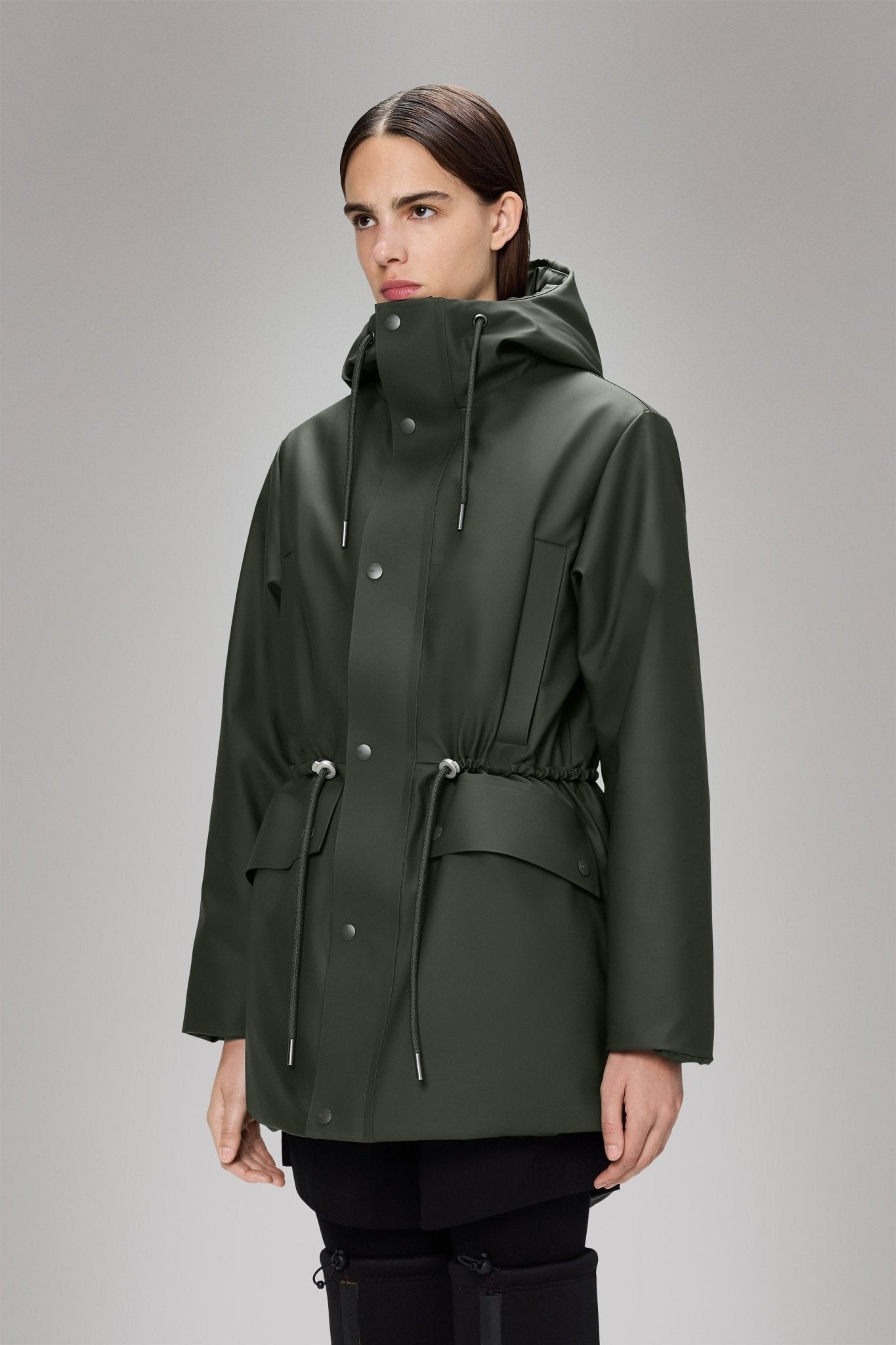 RAINS - Nome String W Parka W3T3 - Boutique Bubbles