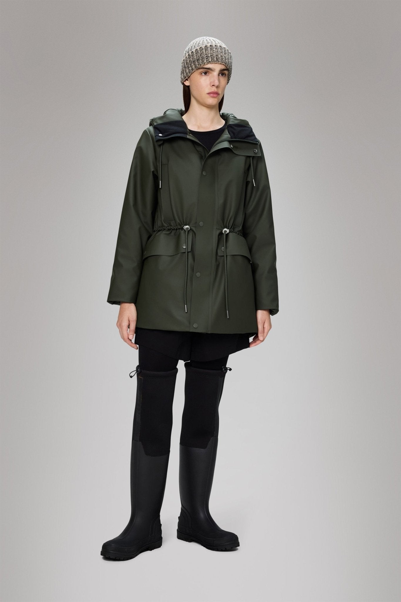 RAINS - Nome String W Parka W3T3 - Boutique Bubbles