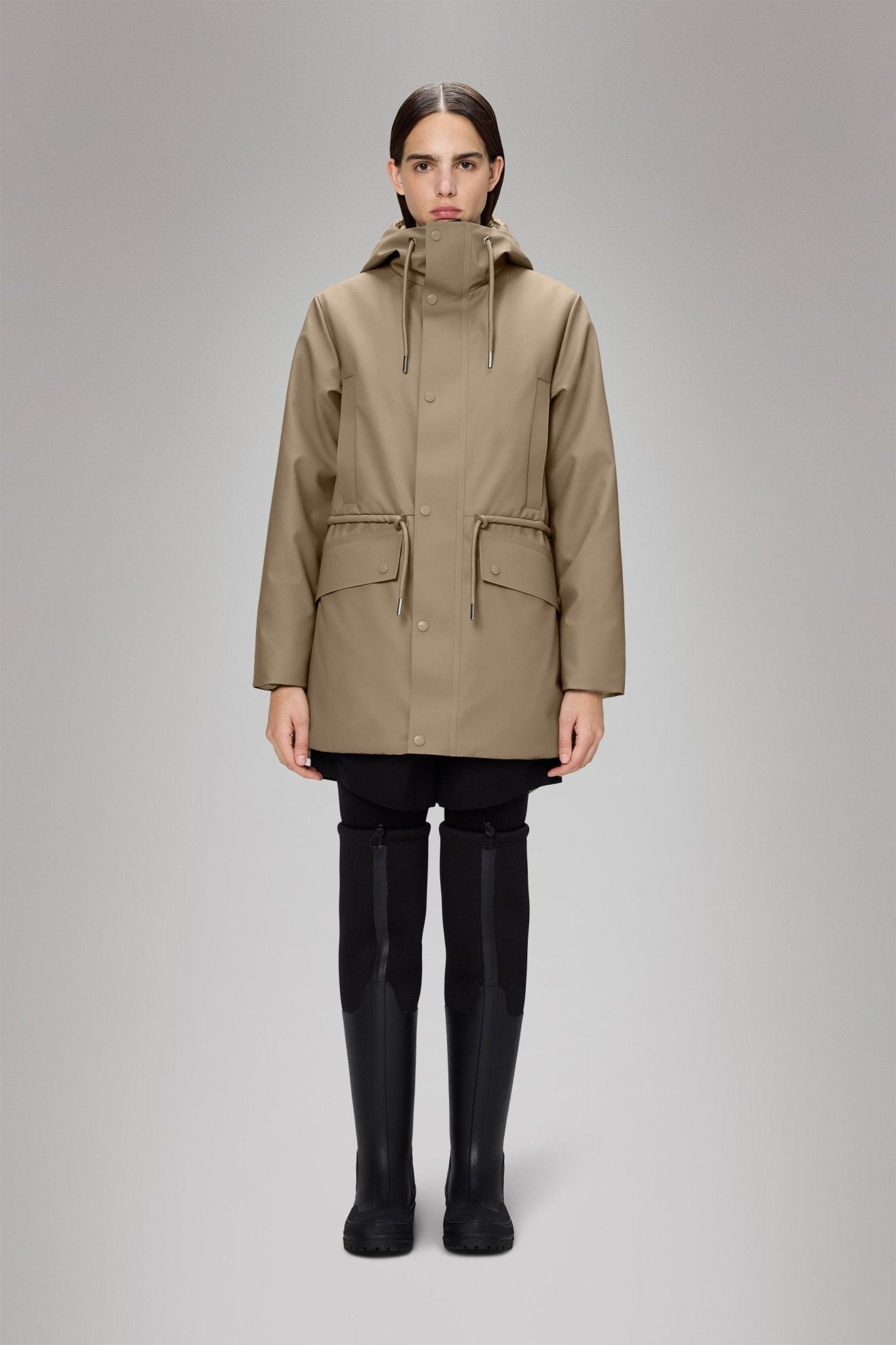 RAINS - Nome String W Parka W3T3 - Boutique Bubbles