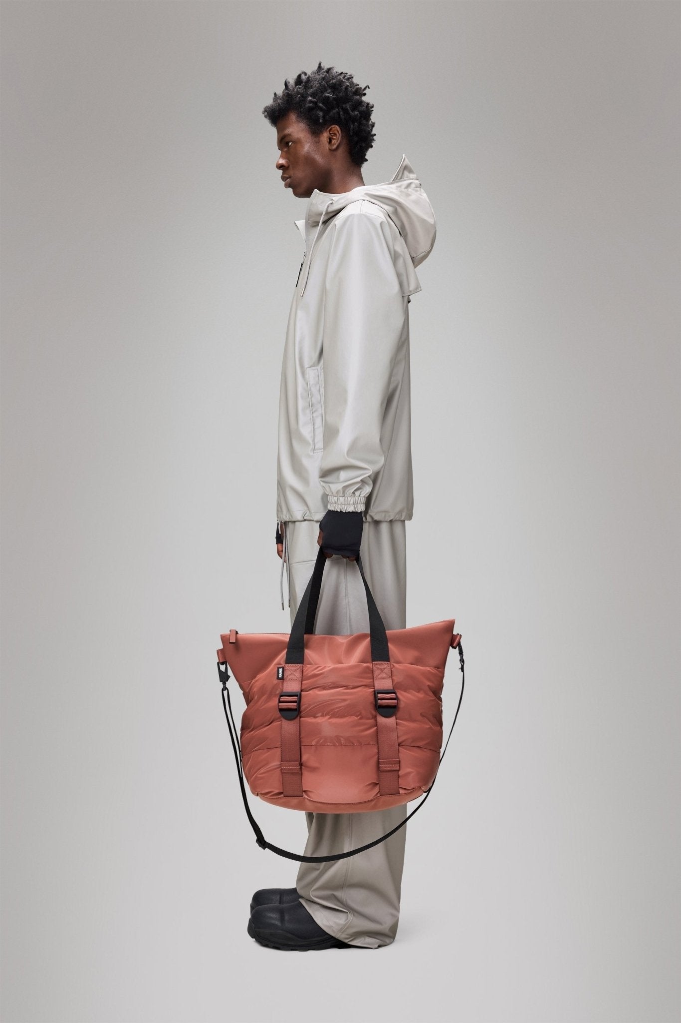 RAINS - Puffer Mix Tote Bag Mini W3 - Boutique Bubbles